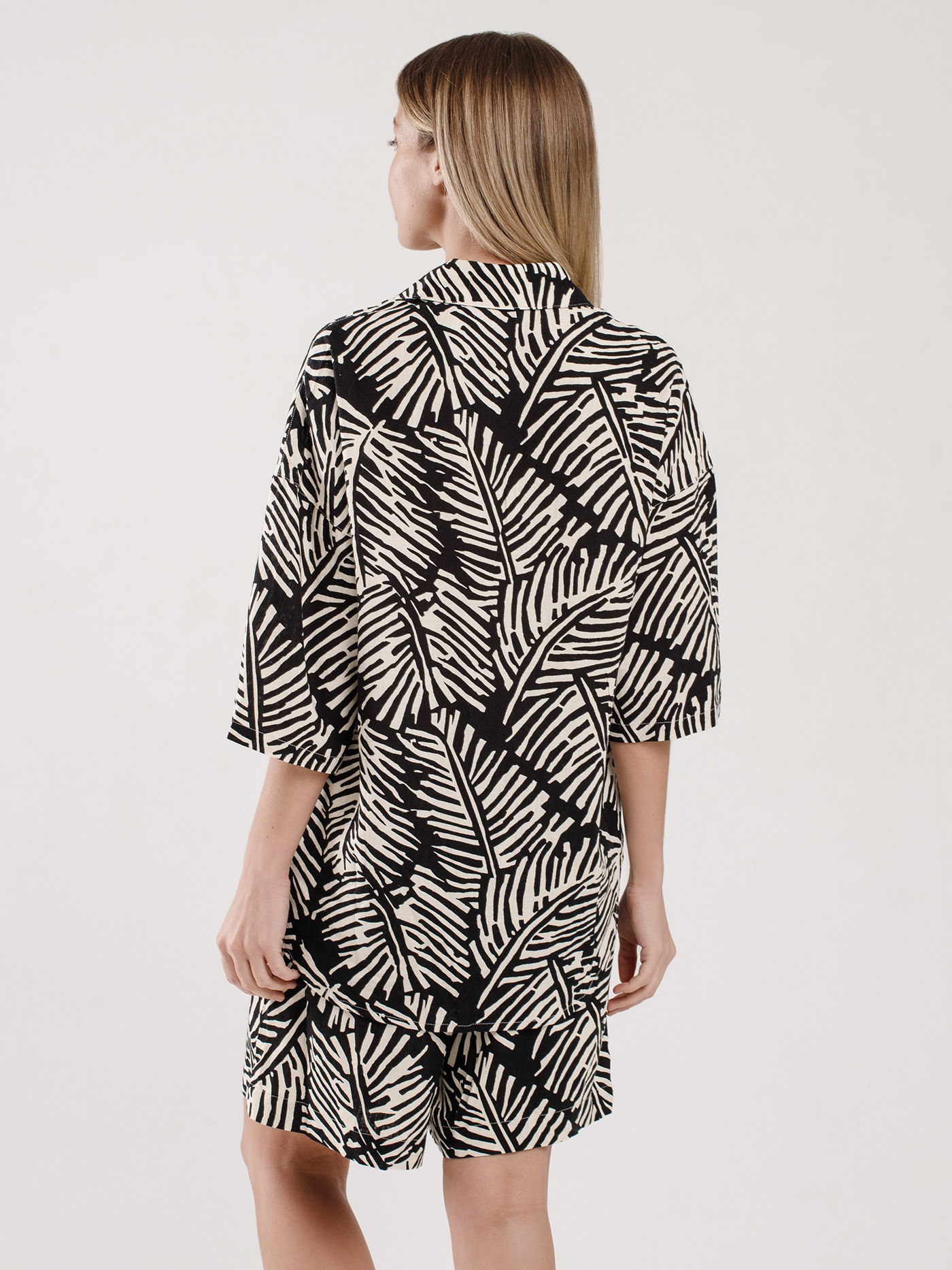 Рубашка Принт пальмы WTS-2 | фото 2