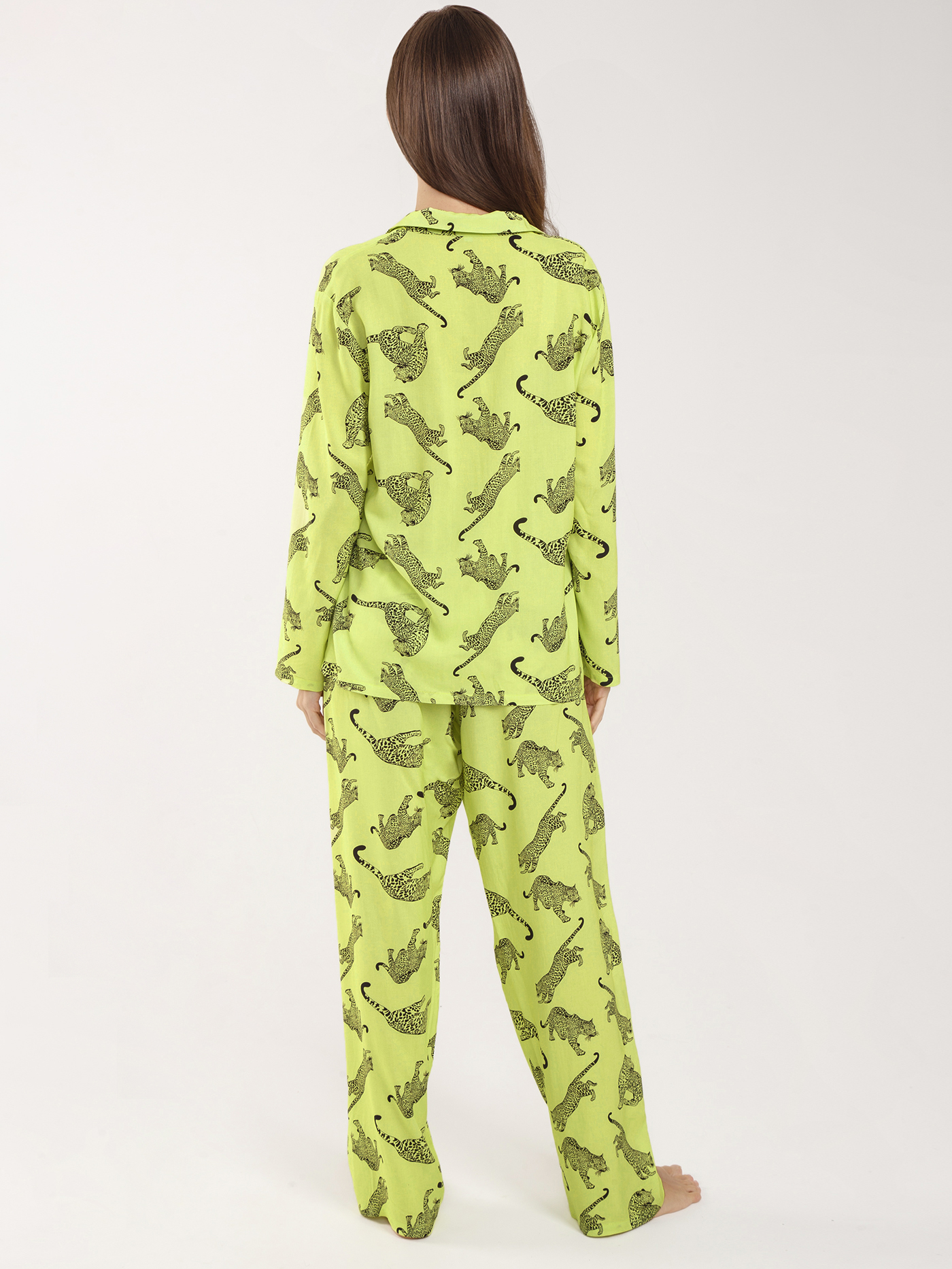 Рубашка Неоновый желтый PAR-03 | фото 2