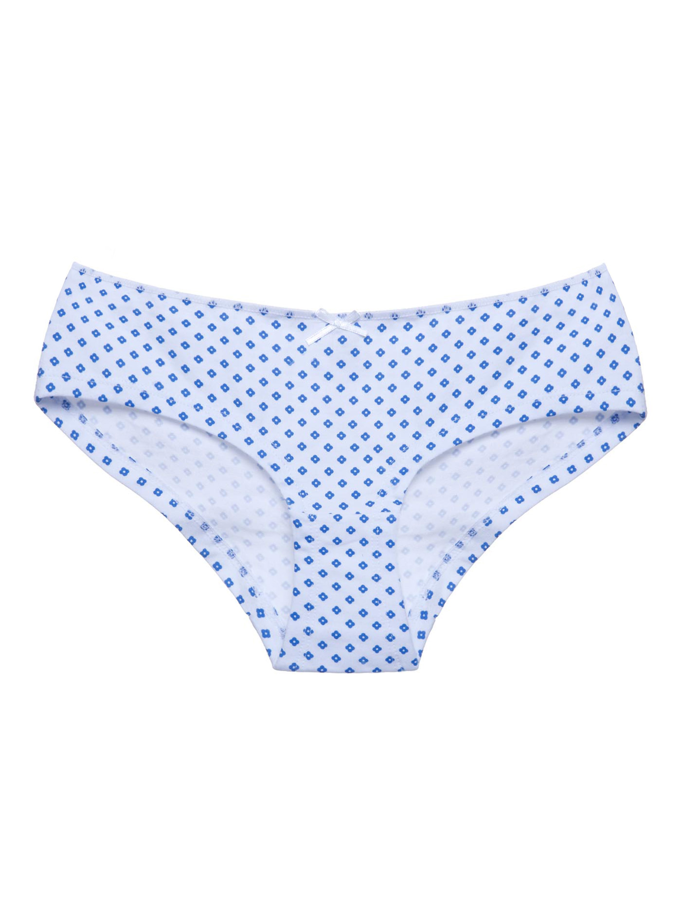 Трусы шорты Белый с синим DG002-1 | фото 3