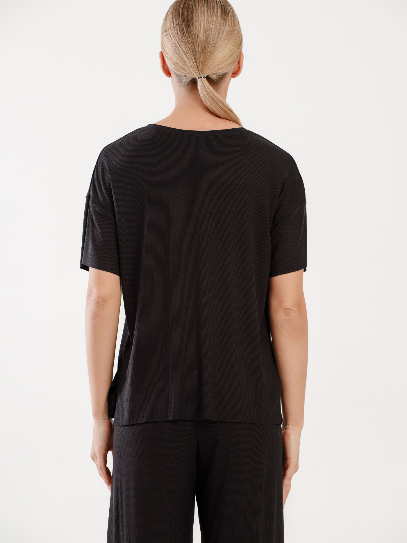 Футболка Черный 3001F3424 | фото 8