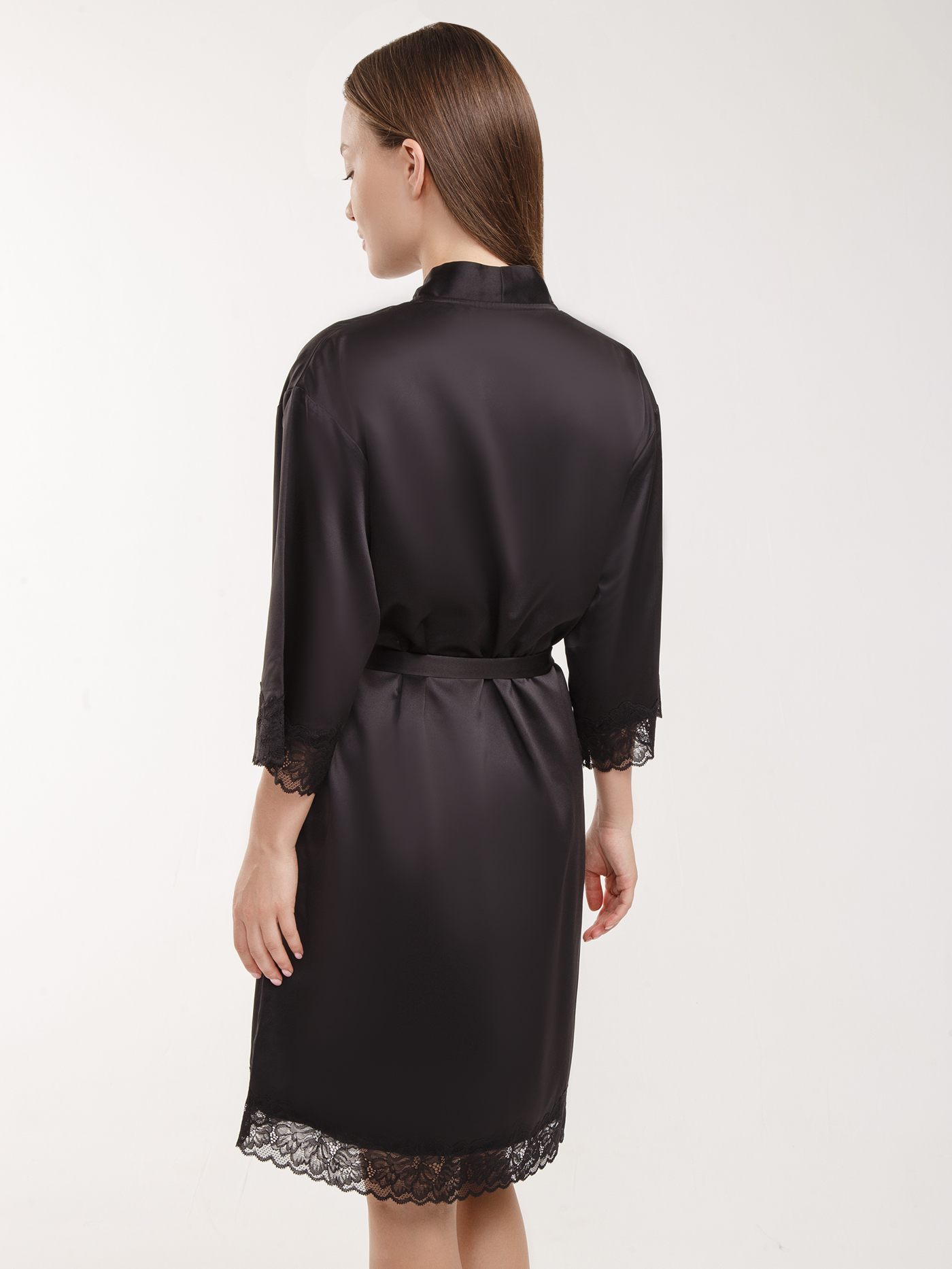 Халат Черный СH-4-2021 | фото 2