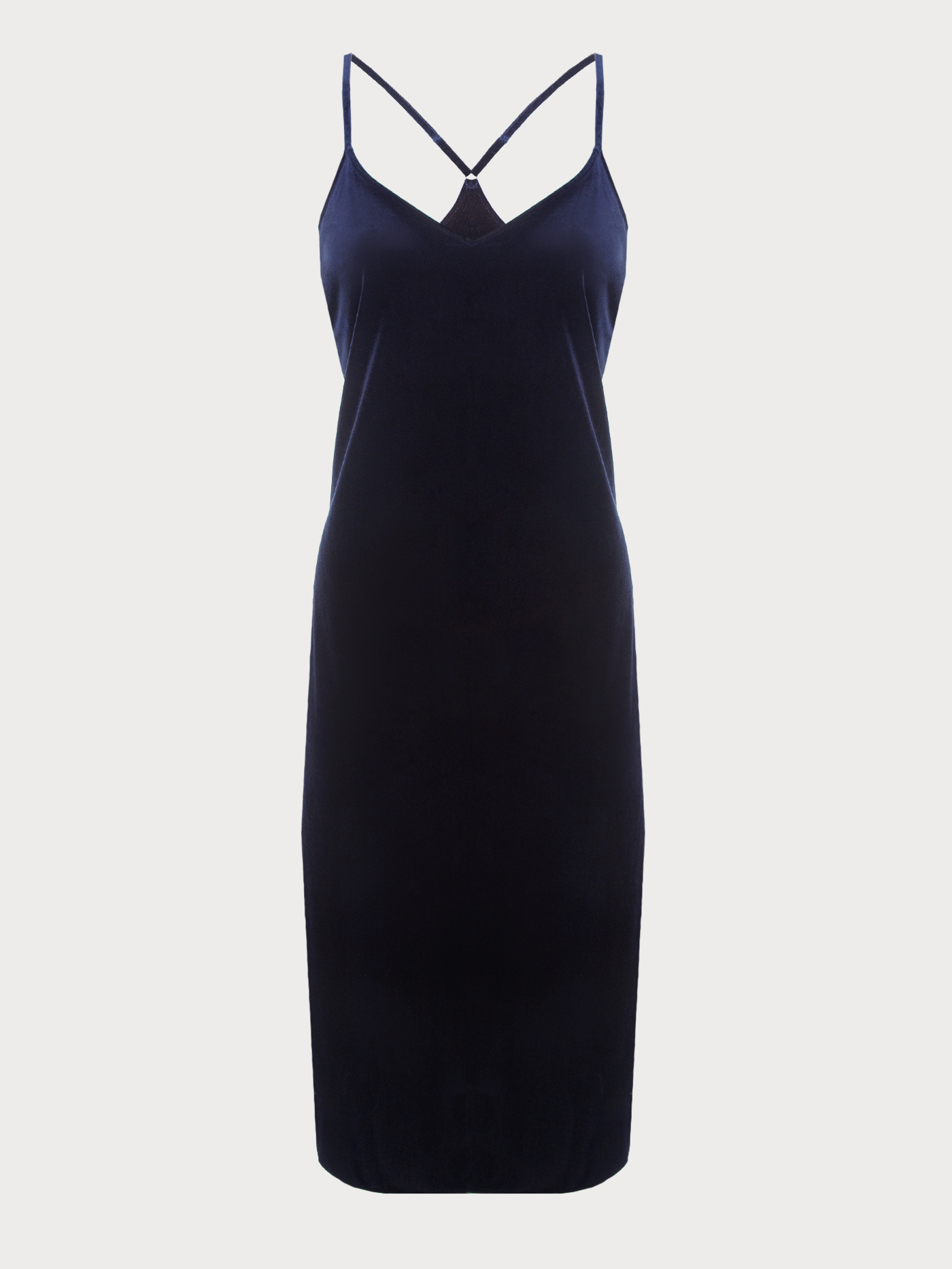 Платье длинное Синий 2990F3818 | фото 6