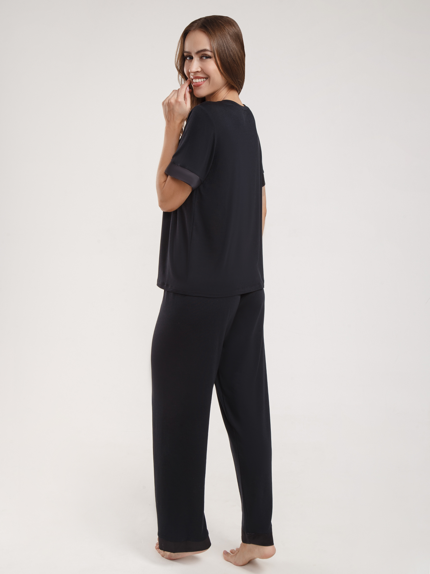 Футболка Черный 2828F3424 | фото 2