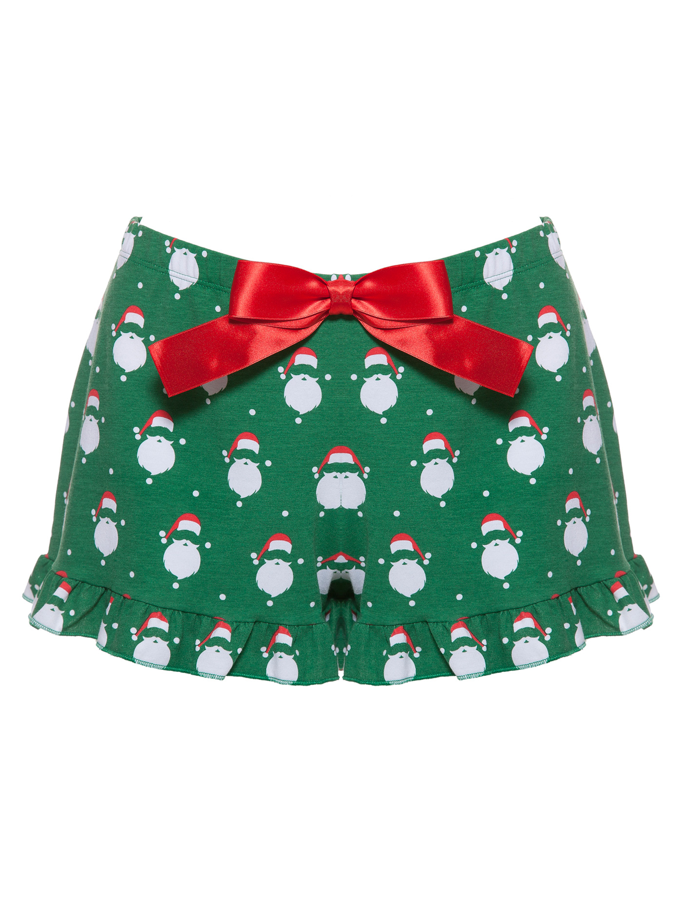 Шорты Принт Дед Мороз 10019А | фото 3