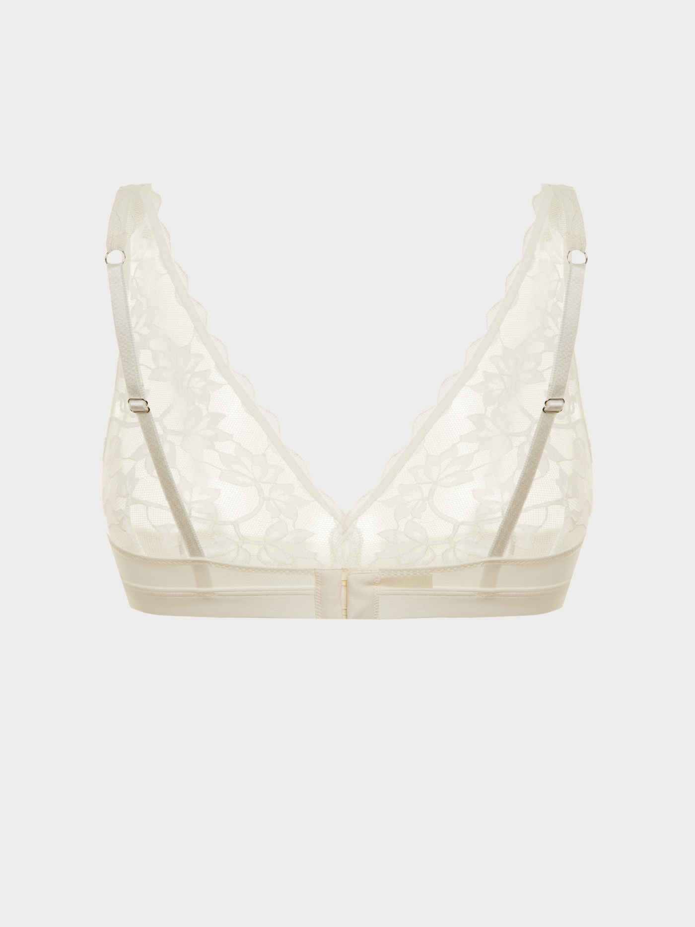 Бюстгальтер мягкий треугольник Айвори 3016F1418 | фото 7