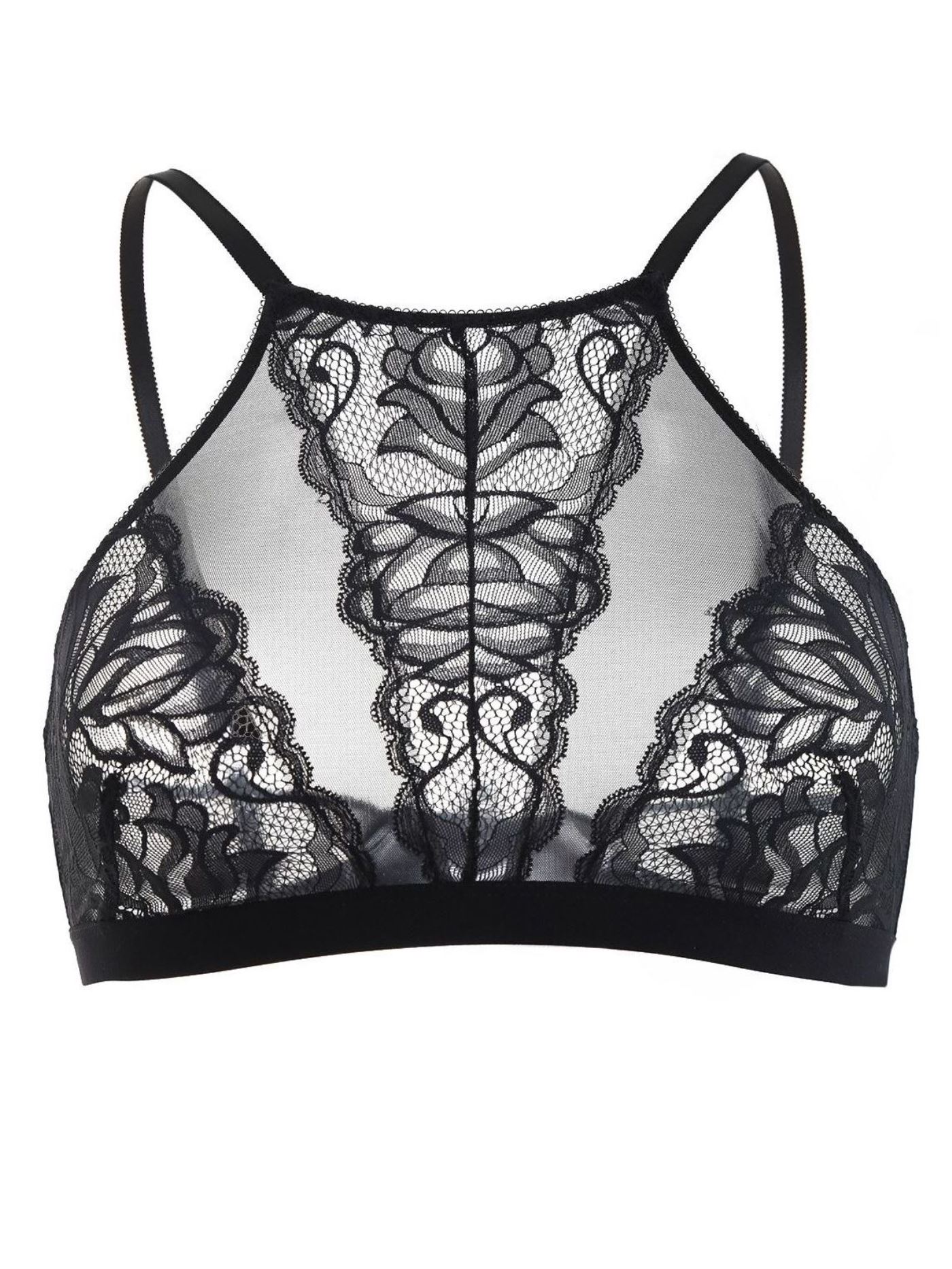 Бюстгальтер мягкий топ Черный 2631F3326 | фото 3