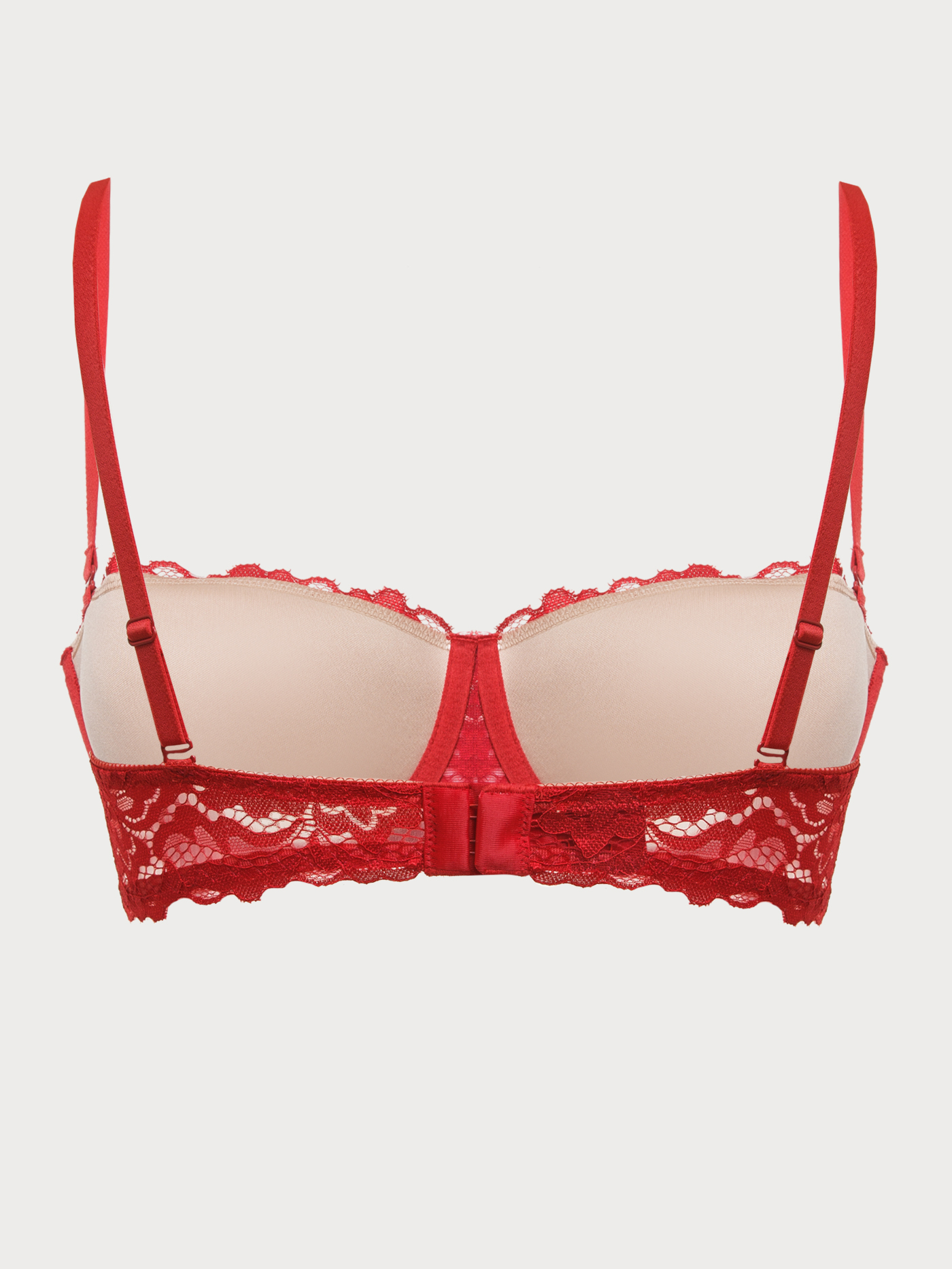 Бюстгальтер балконет t-shirt Красный 2773F1211 | фото 5