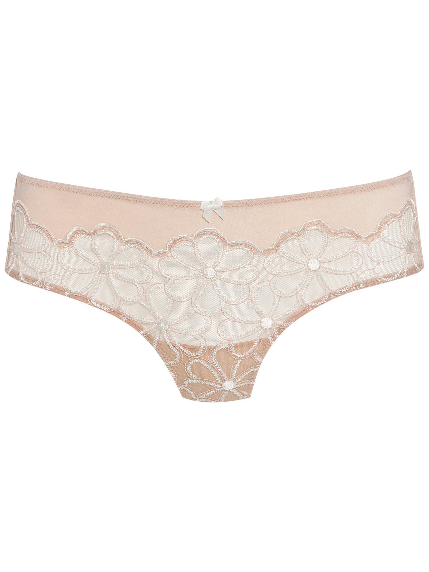 Трусы шорты Бежевый с белым 2263F2301 | фото 3