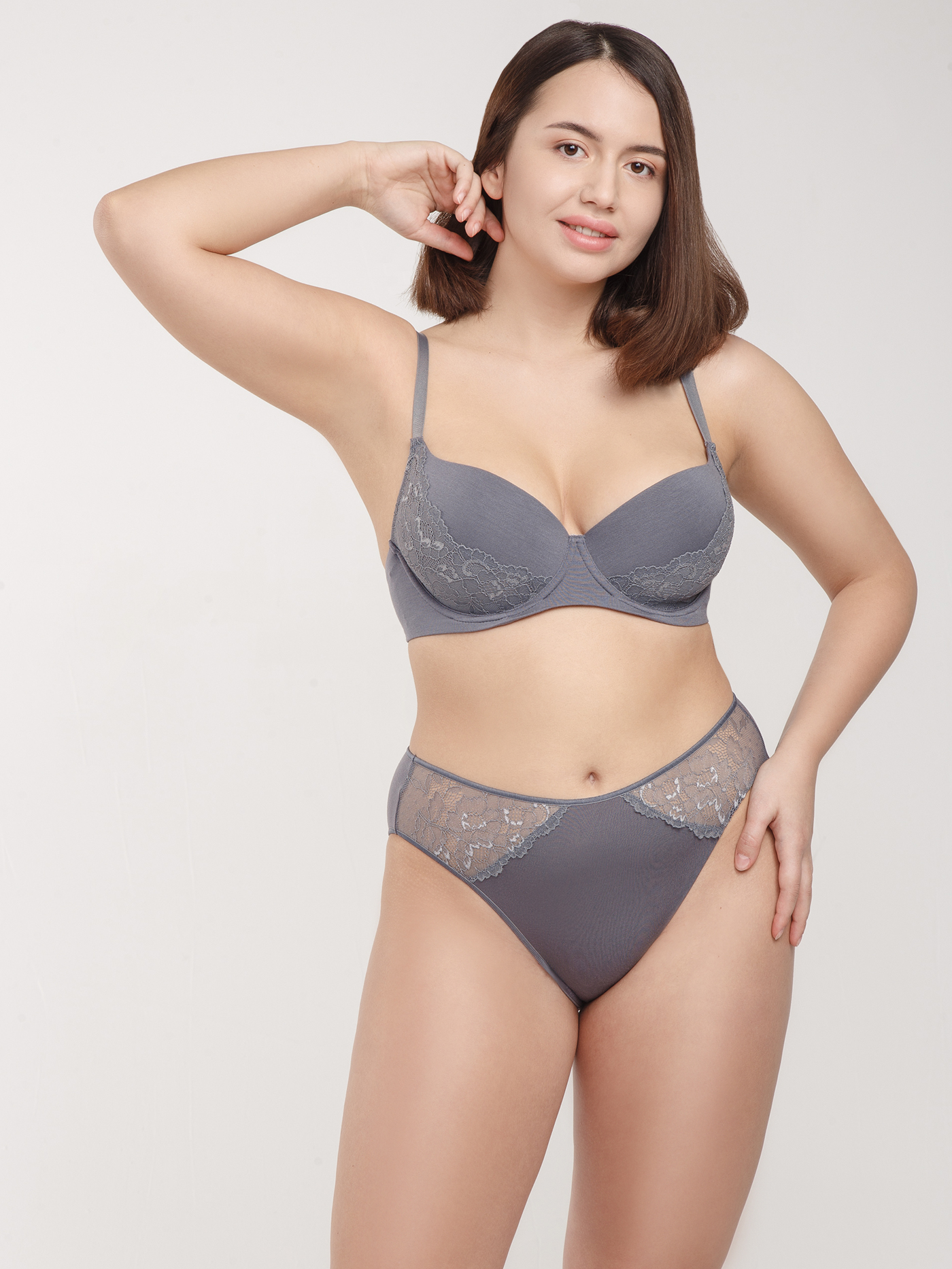 Бюстгальтер t-shirt Серый 2768F1403L | фото 1