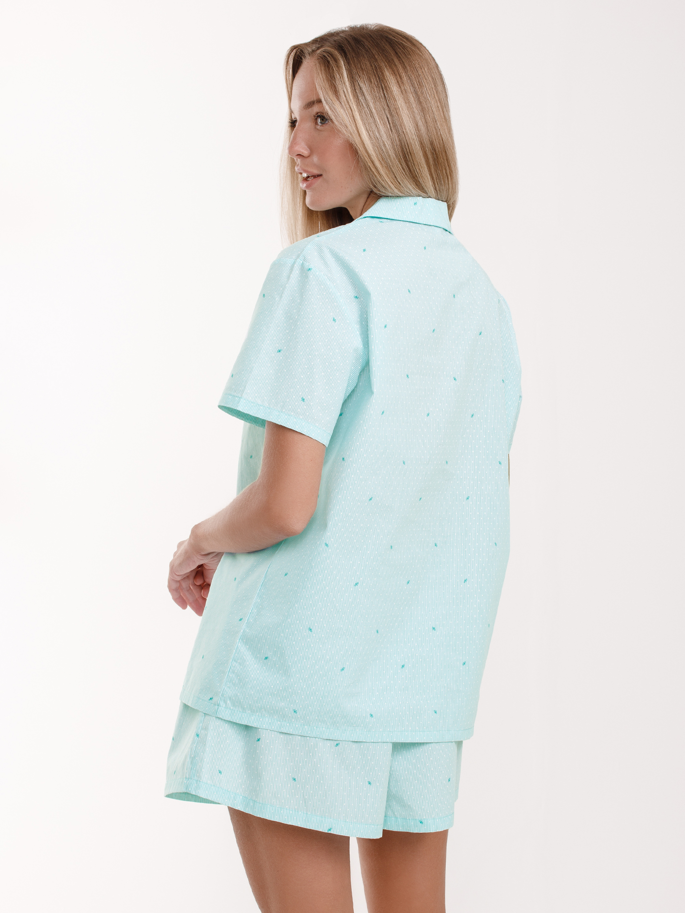 Пижамный топ Ментоловый SMC-03 | фото 2