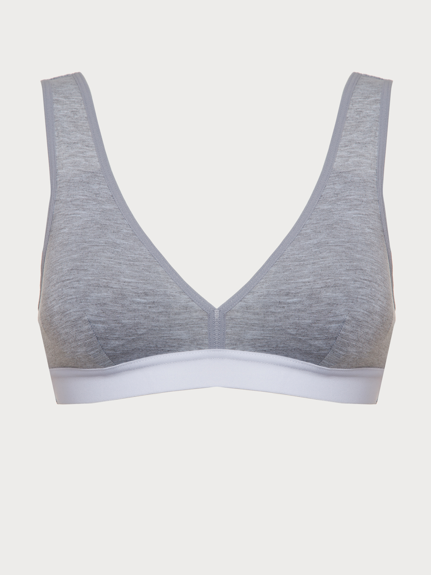 Бюстгальтер мягкий топ Серый DFN-0320 | фото 4