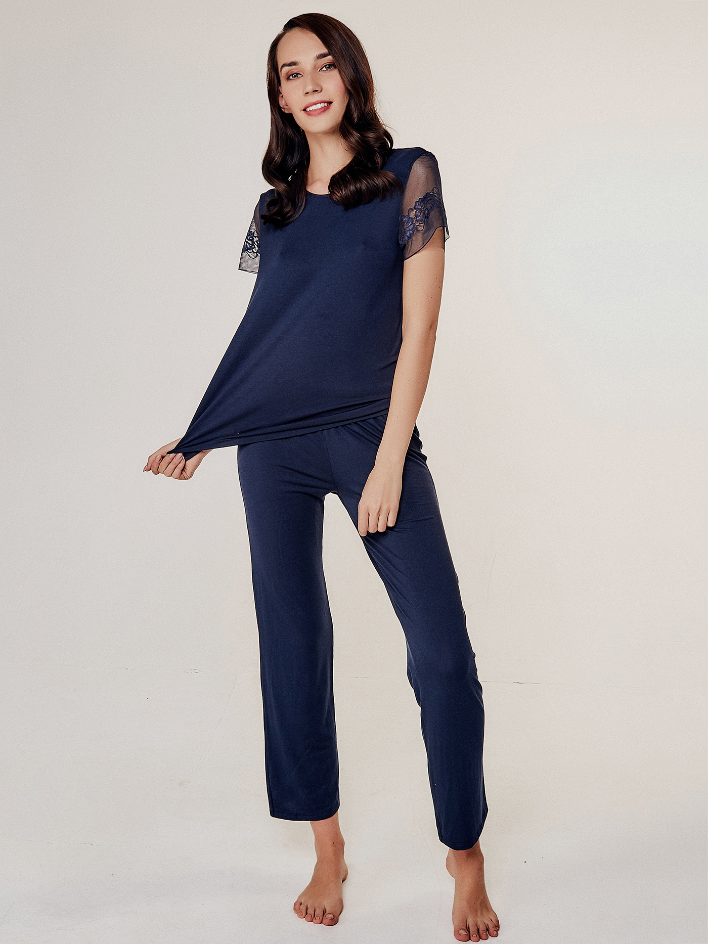 Футболка Синий 2637F3424 | фото 1