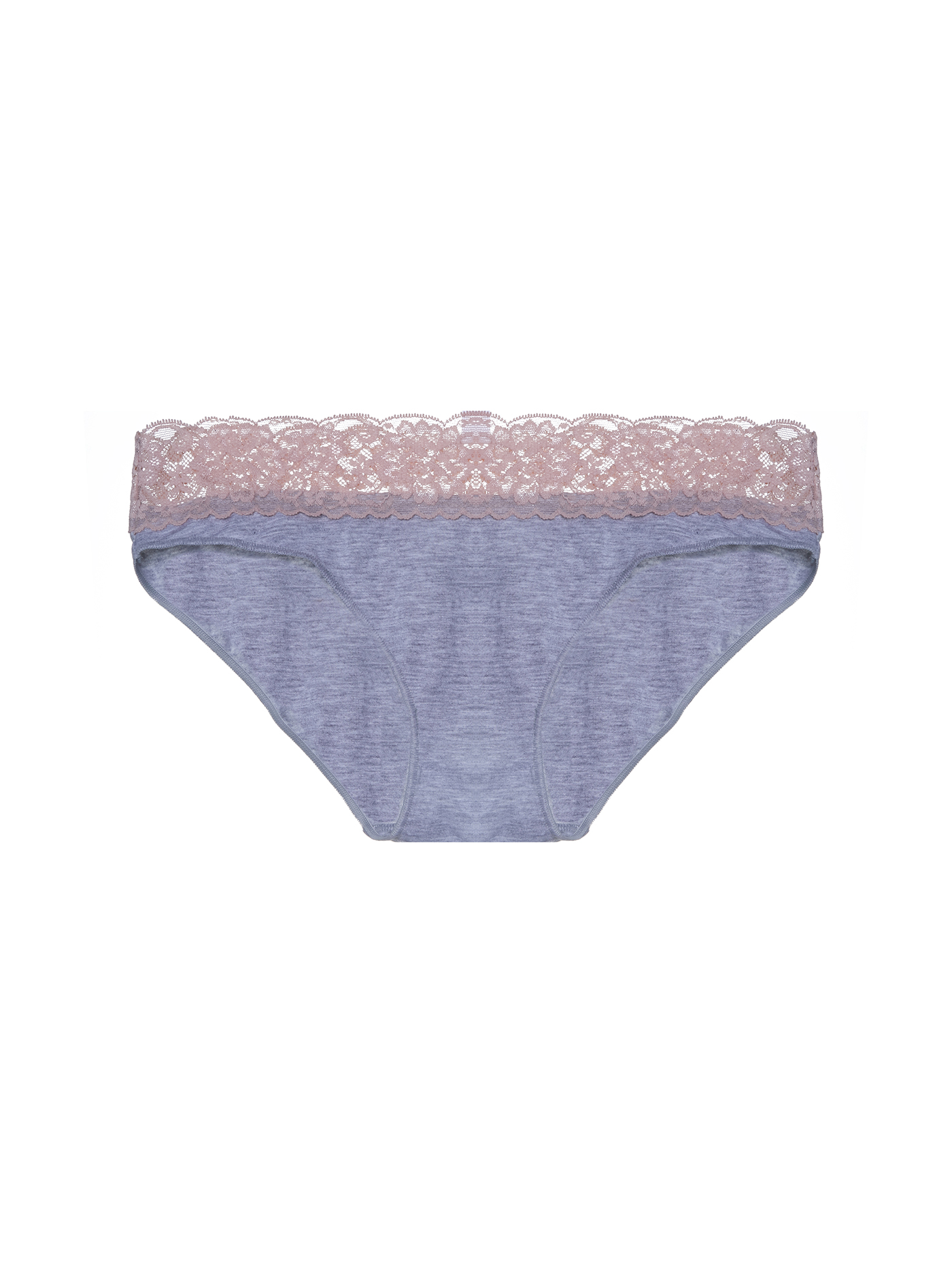 Трусы слип Серый с белым 2458F2200 | фото 3