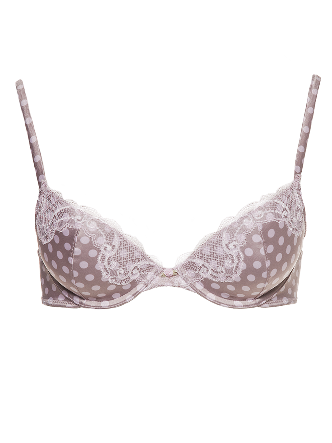 Бюстгальтер push-up Бежевый горошек DE4292PU-P | фото 3