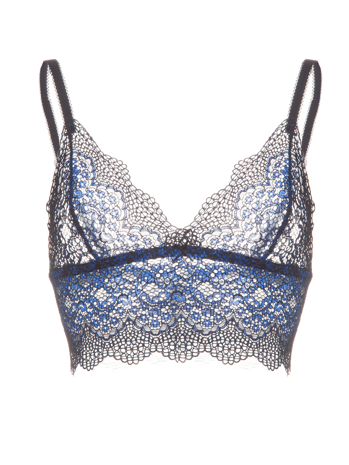 Бюстгальтер мягкий топ Ночной синий 2457F3308 | фото 3