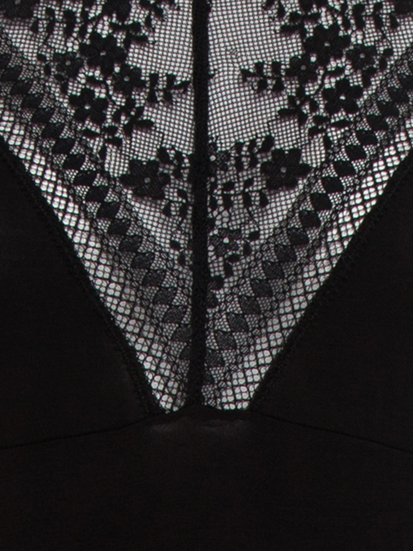 Сорочка на бретелях Черный 3017F3222 | фото 5