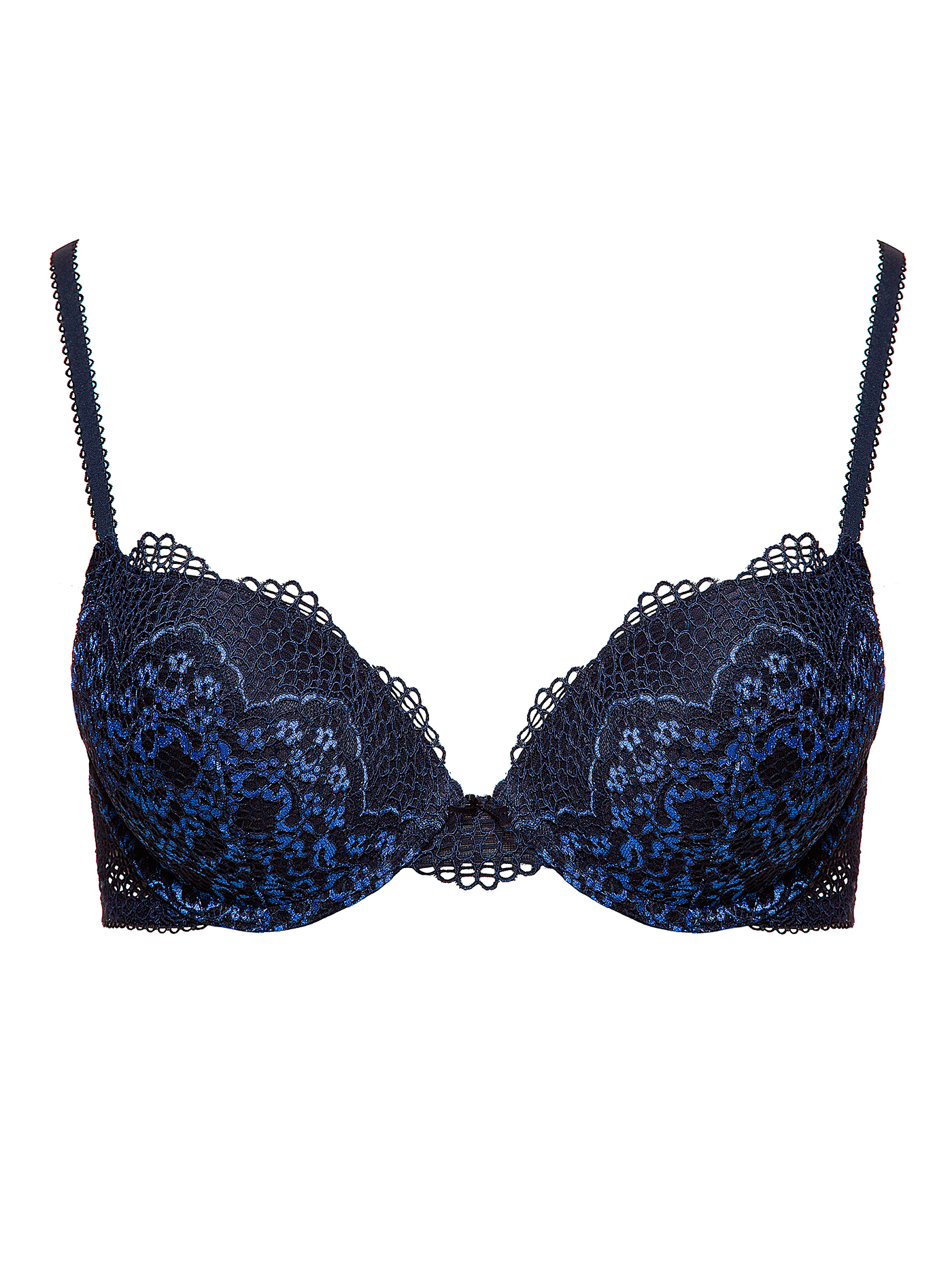 Бюстгальтер push-up Ночной синий 2457F1138 | фото 3