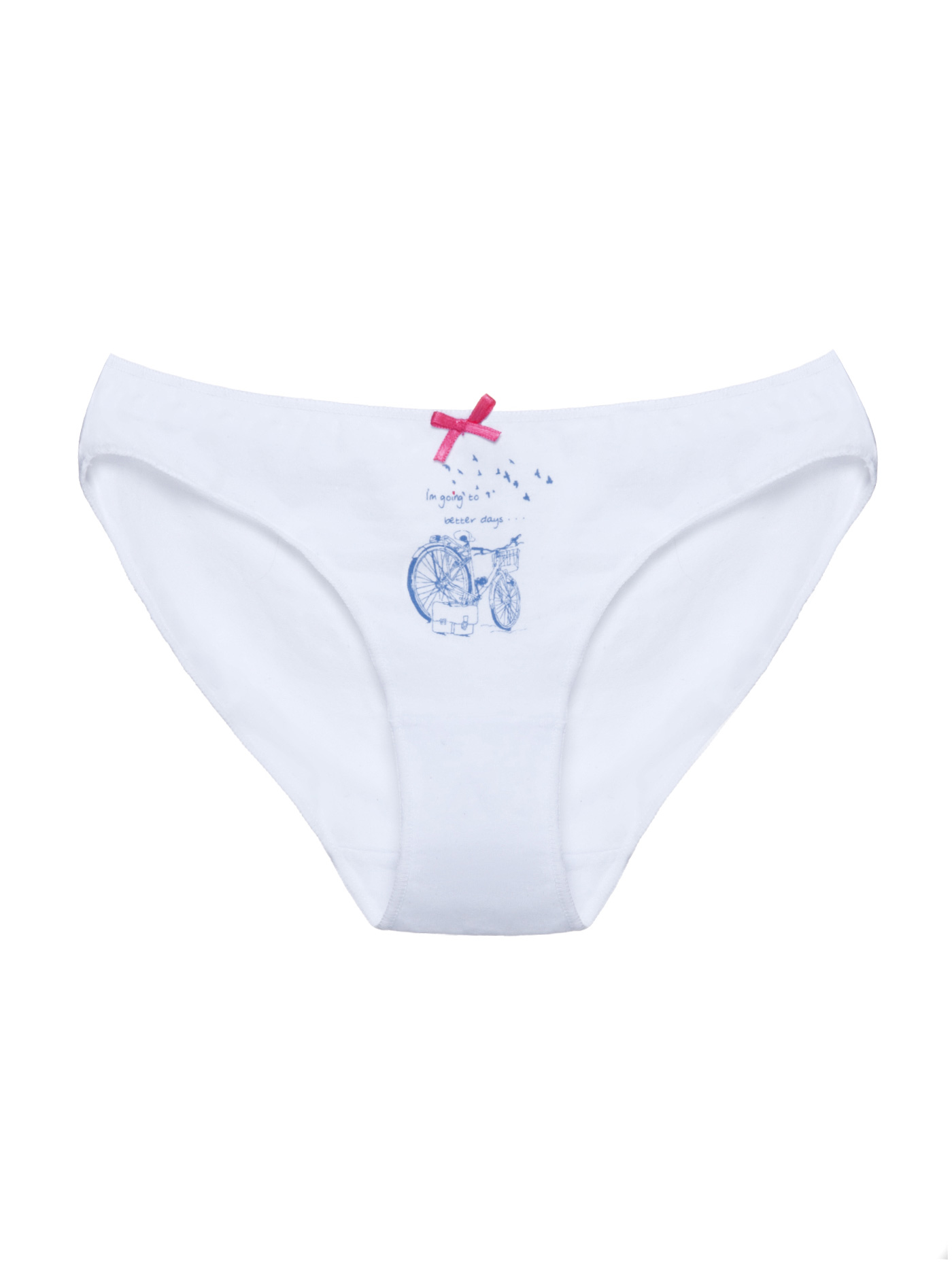 Трусы слип Принт велосипед DG001-1 | фото 3