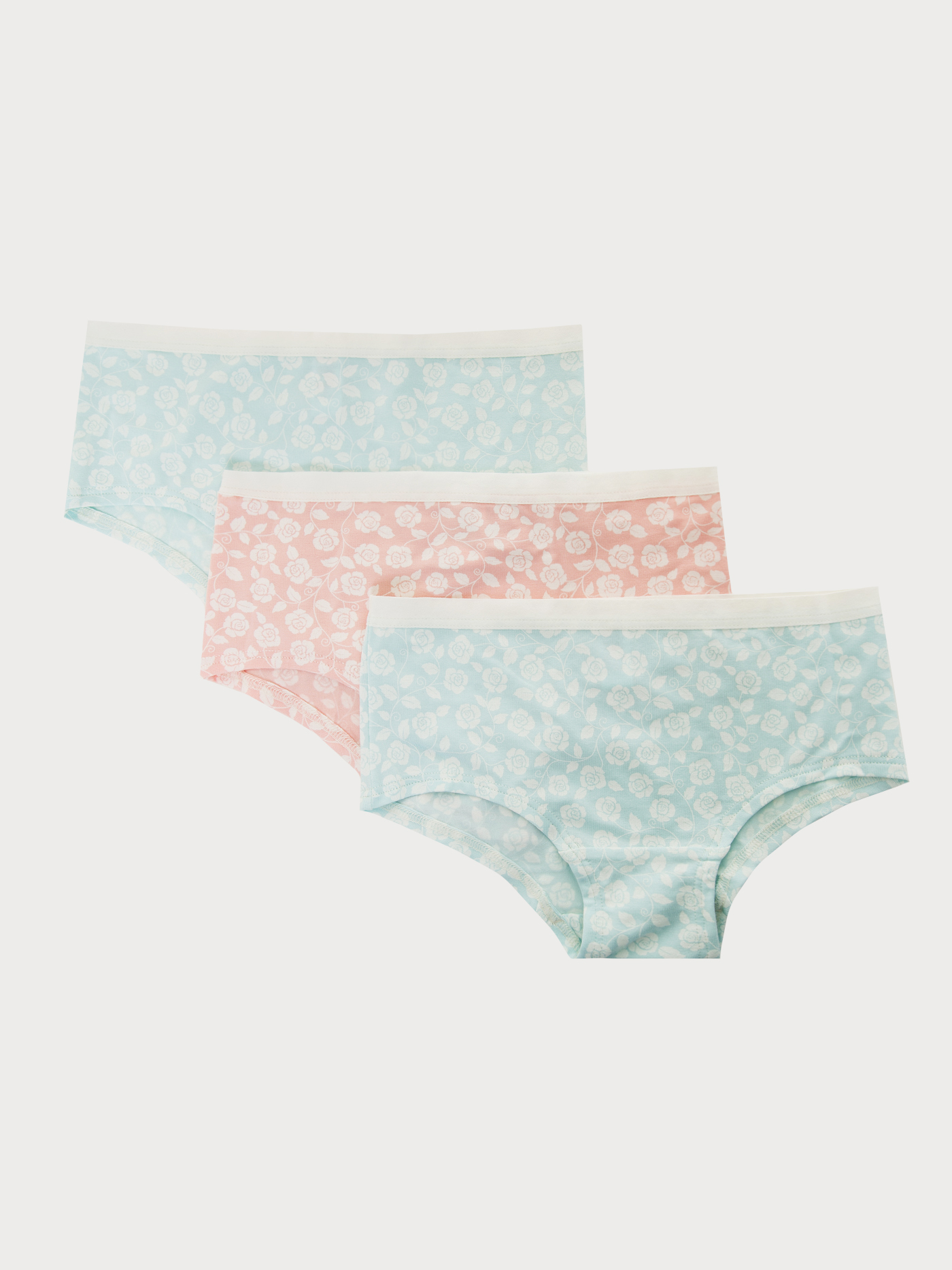 Трусы детские набор 3 шт. Ментоловый 2839F6805_N3 | фото 1