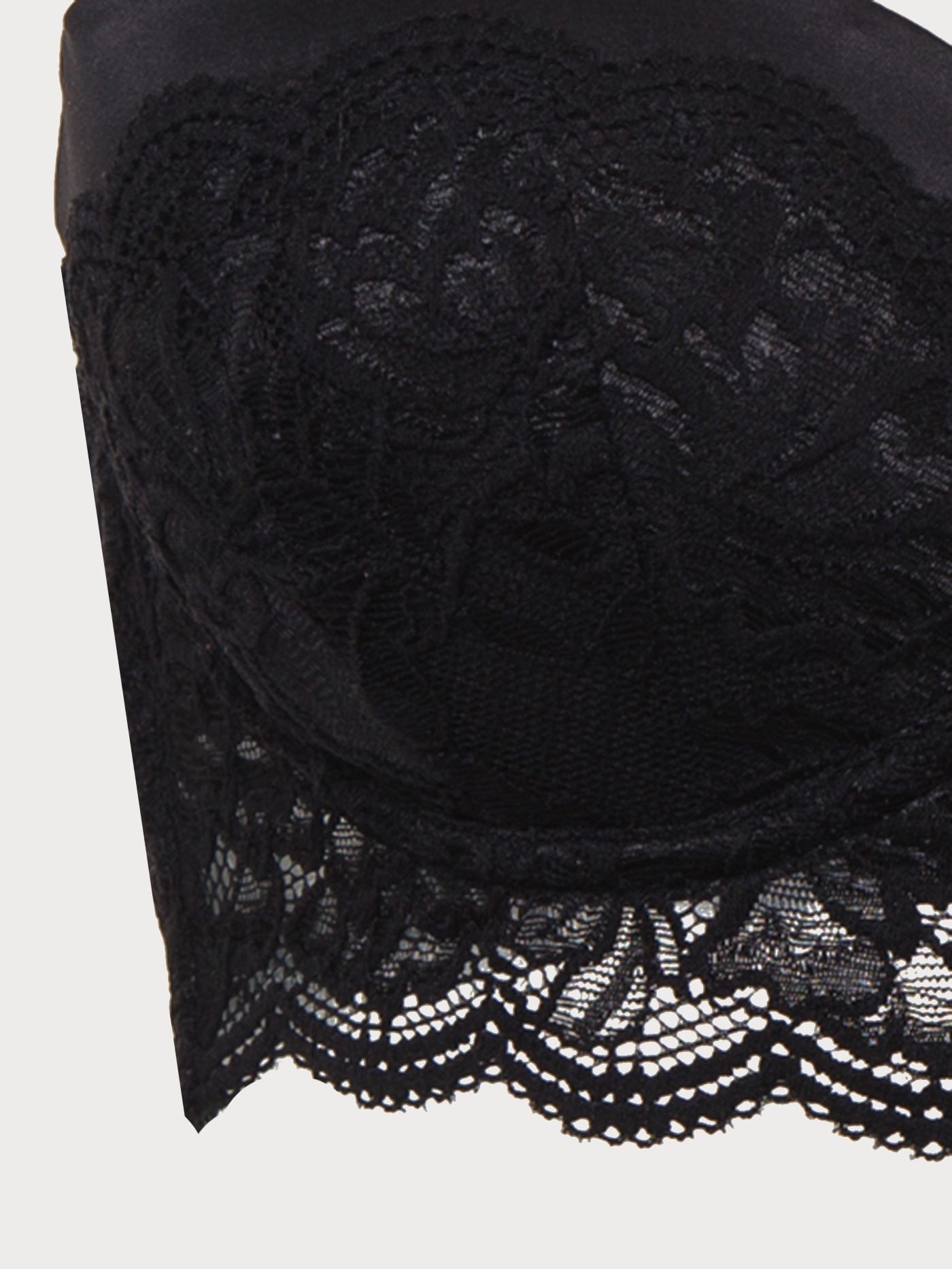 Бюстгальтер балконет push-up Черный 2664F1215 | фото 2