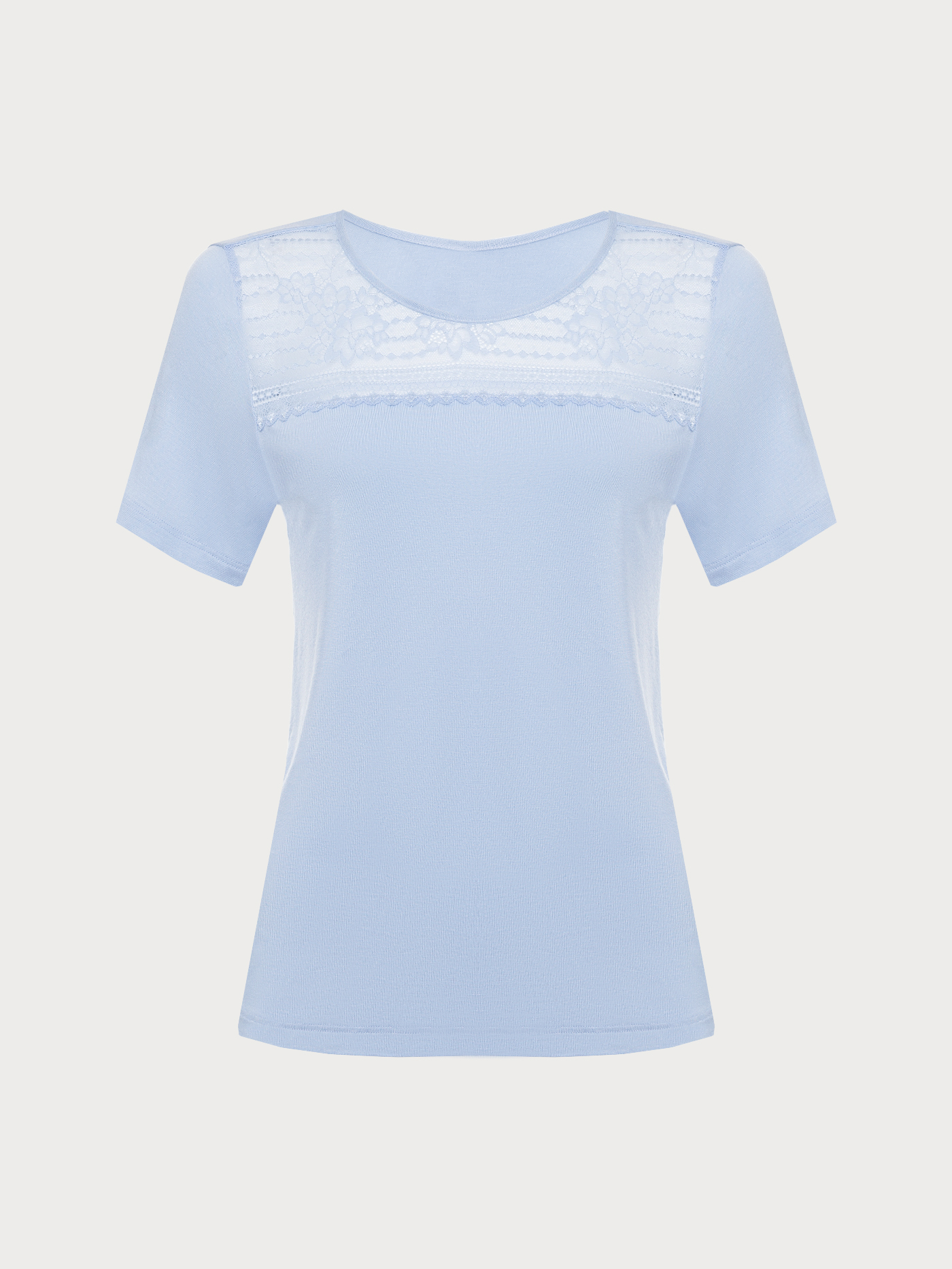 Футболка Сиреневый 2999F3424 | фото 6