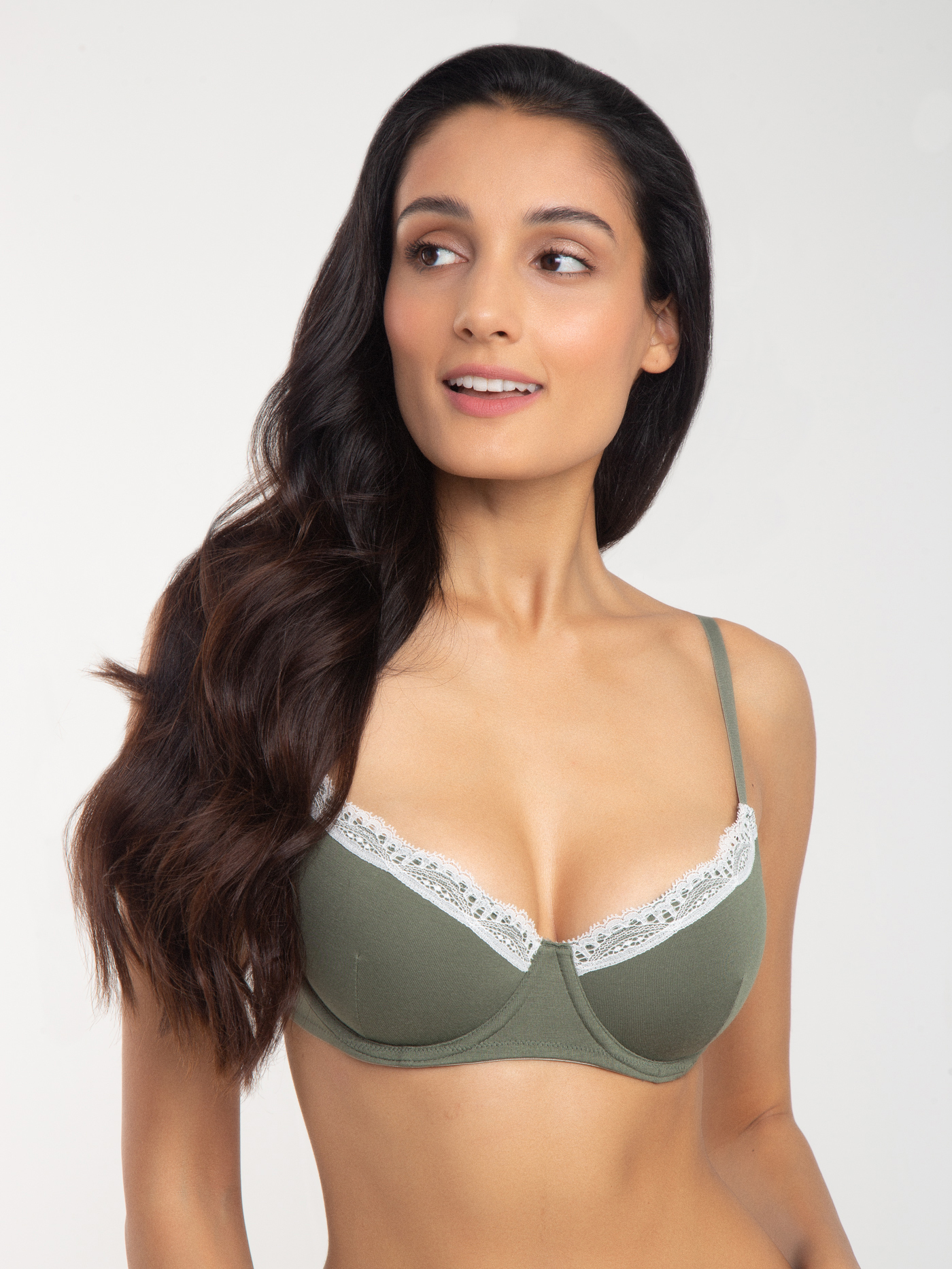 Бюстгальтер t-shirt Зеленый 2789F1403 | фото 1