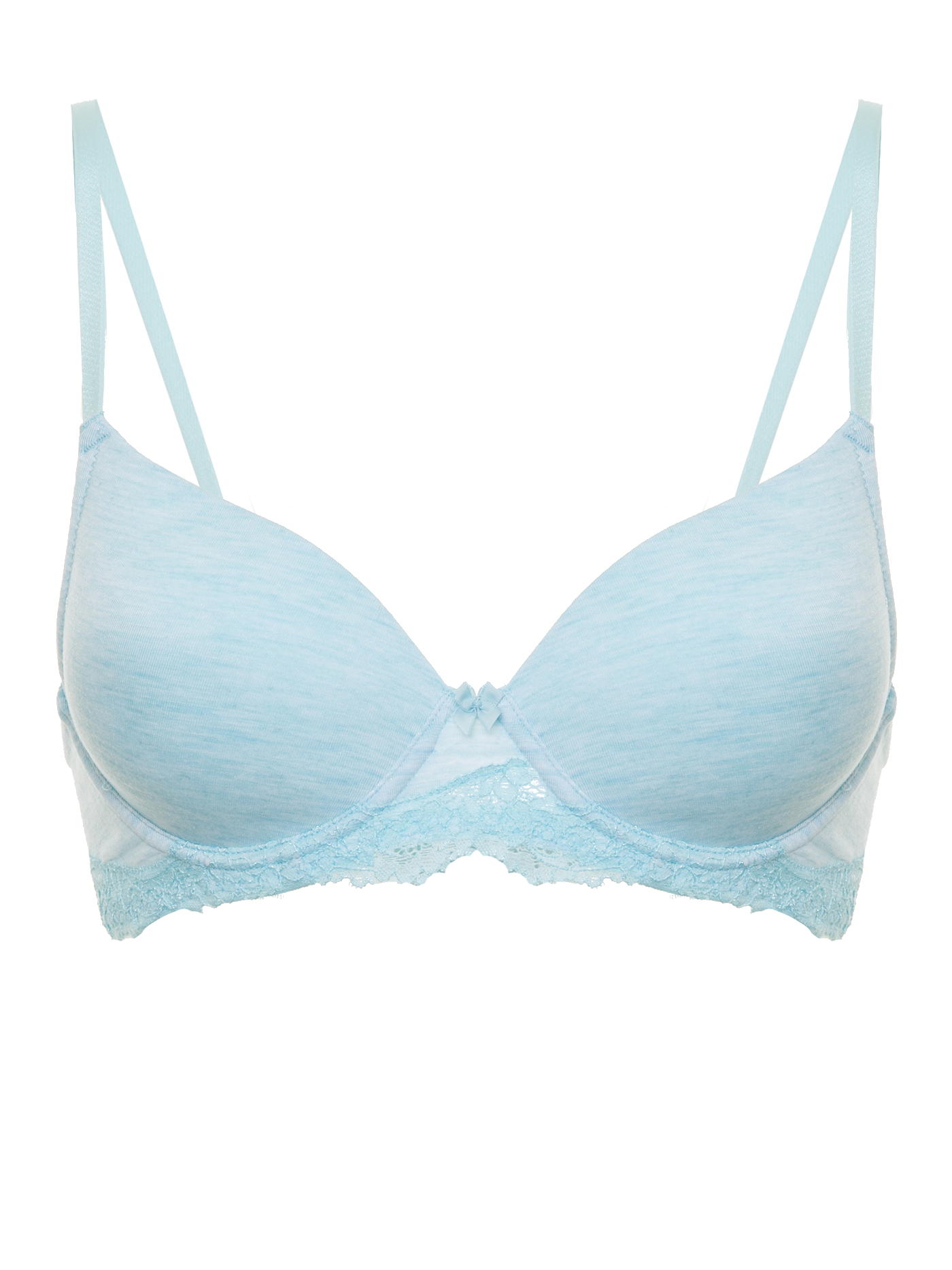 Бюстгальтер t-shirt Ментоловый меланж MOU-12951 | фото 3