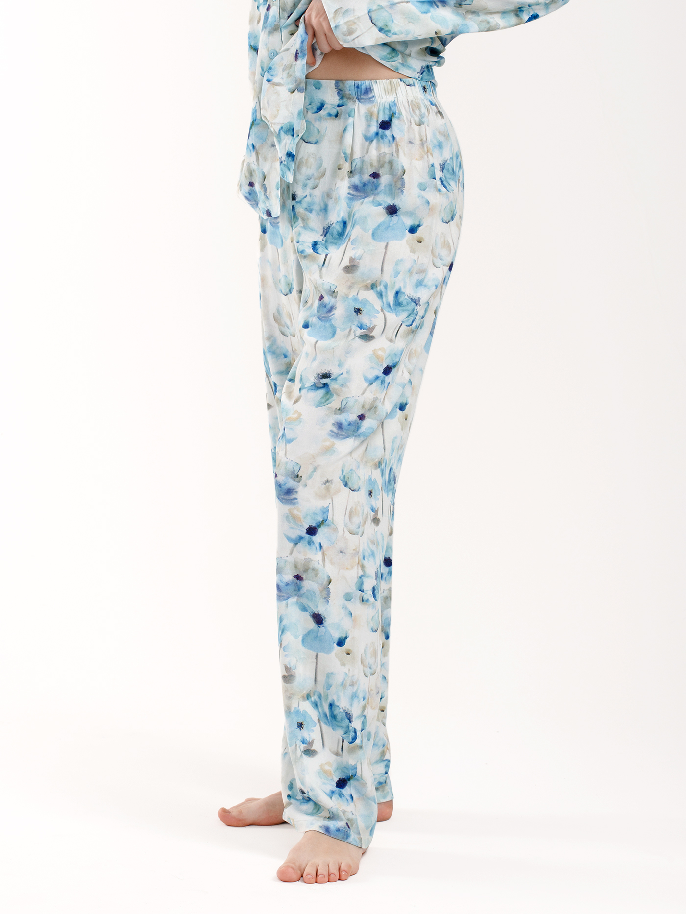 Брюки Принт акварель PAR-01 | фото 3