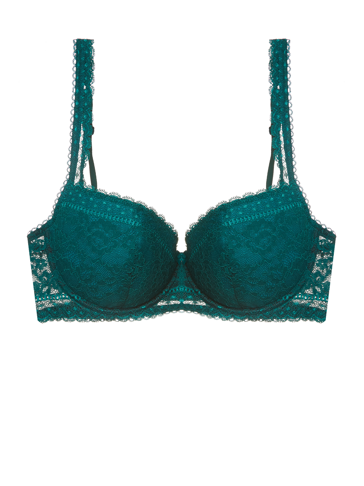 Бюстгальтер балконет t-shirt Изумрудный 2423F1201L | фото 3
