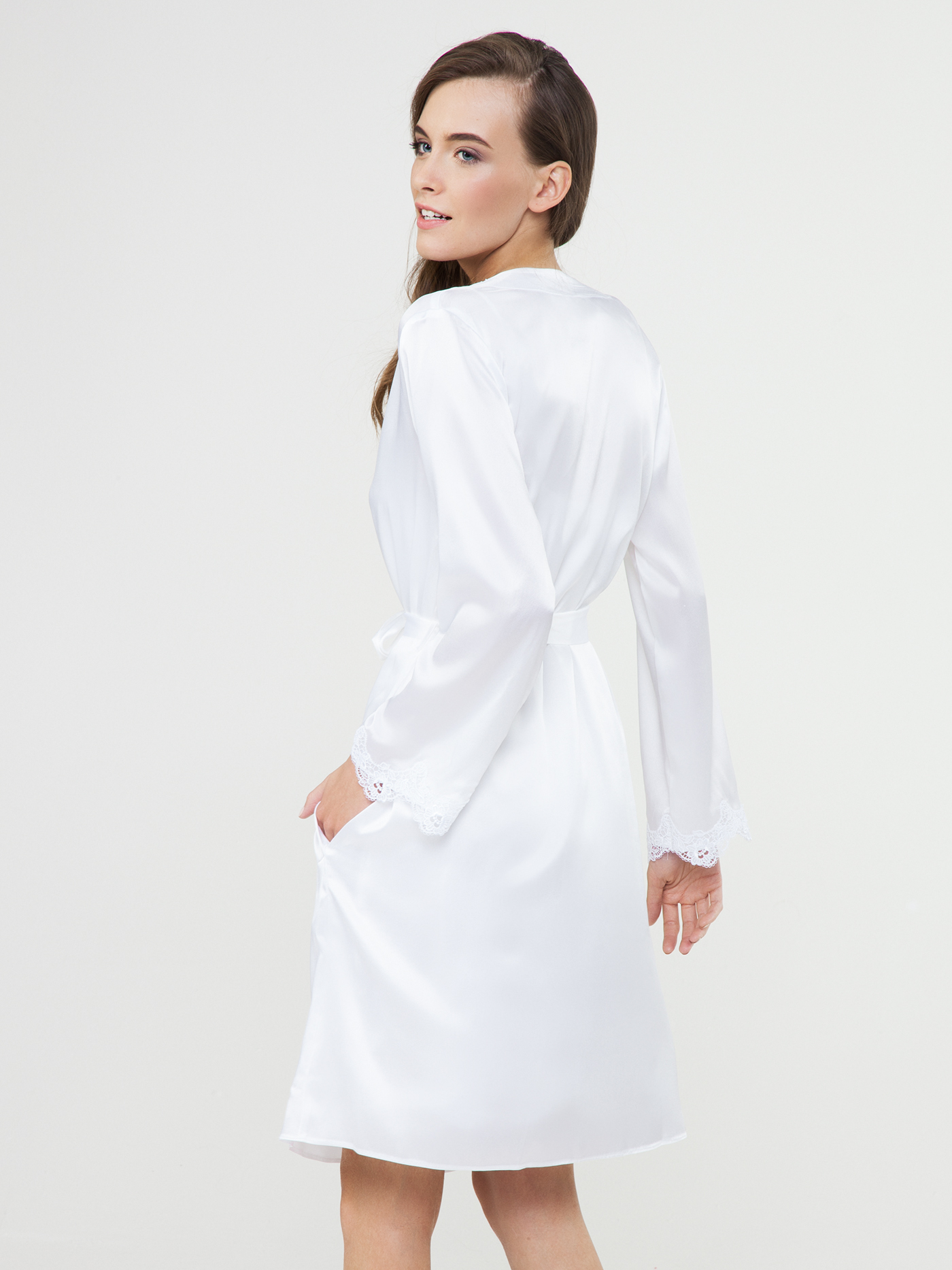 Халат Белый 2372F3505 | фото 2