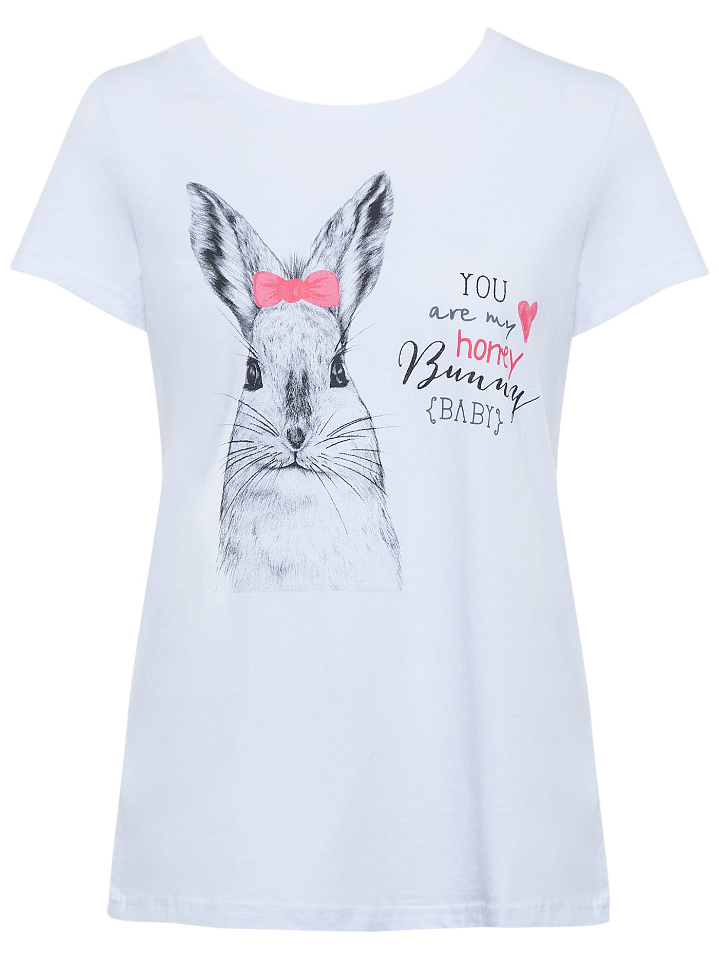 Футболка Белый принт HB002 | фото 3