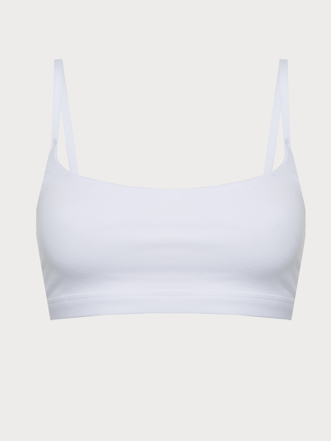 Бюстгальтер мягкий топ Белый 2732F3318 | фото 3