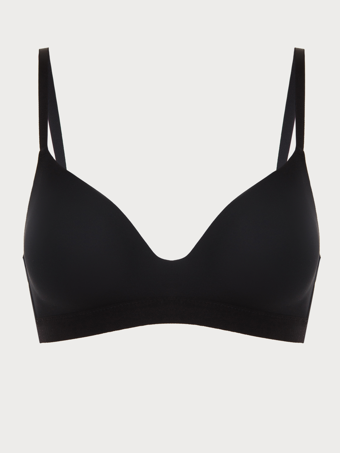 Бюстгальтер треугольник t-shirt Черный 2613F1470 | фото 5