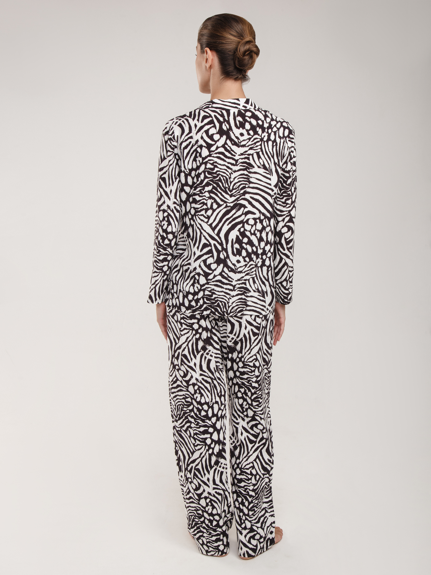 Брюки Принт зебра PAR-01 | фото 2