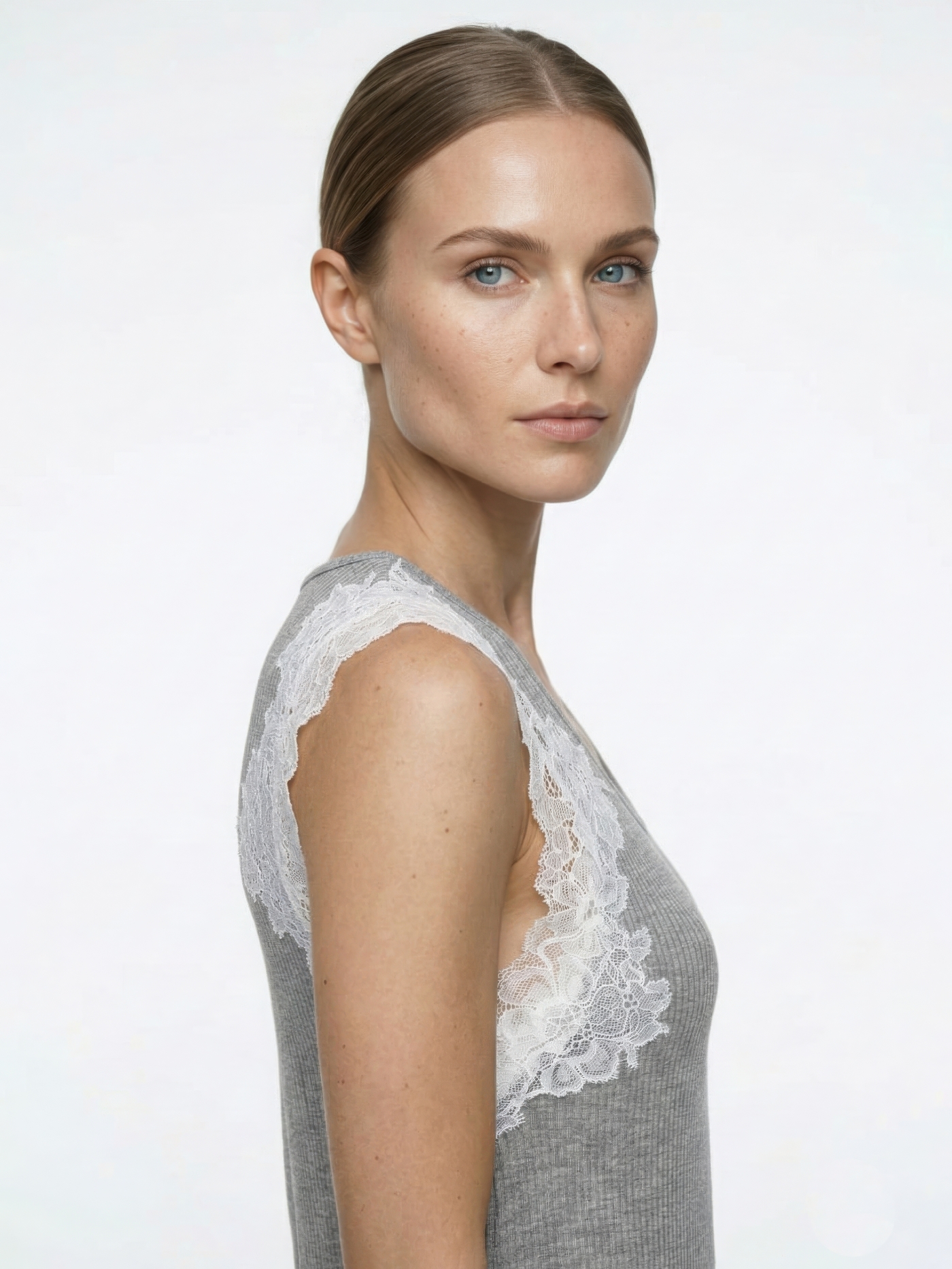 Сорочка короткая Серый JLA-10L | фото 4