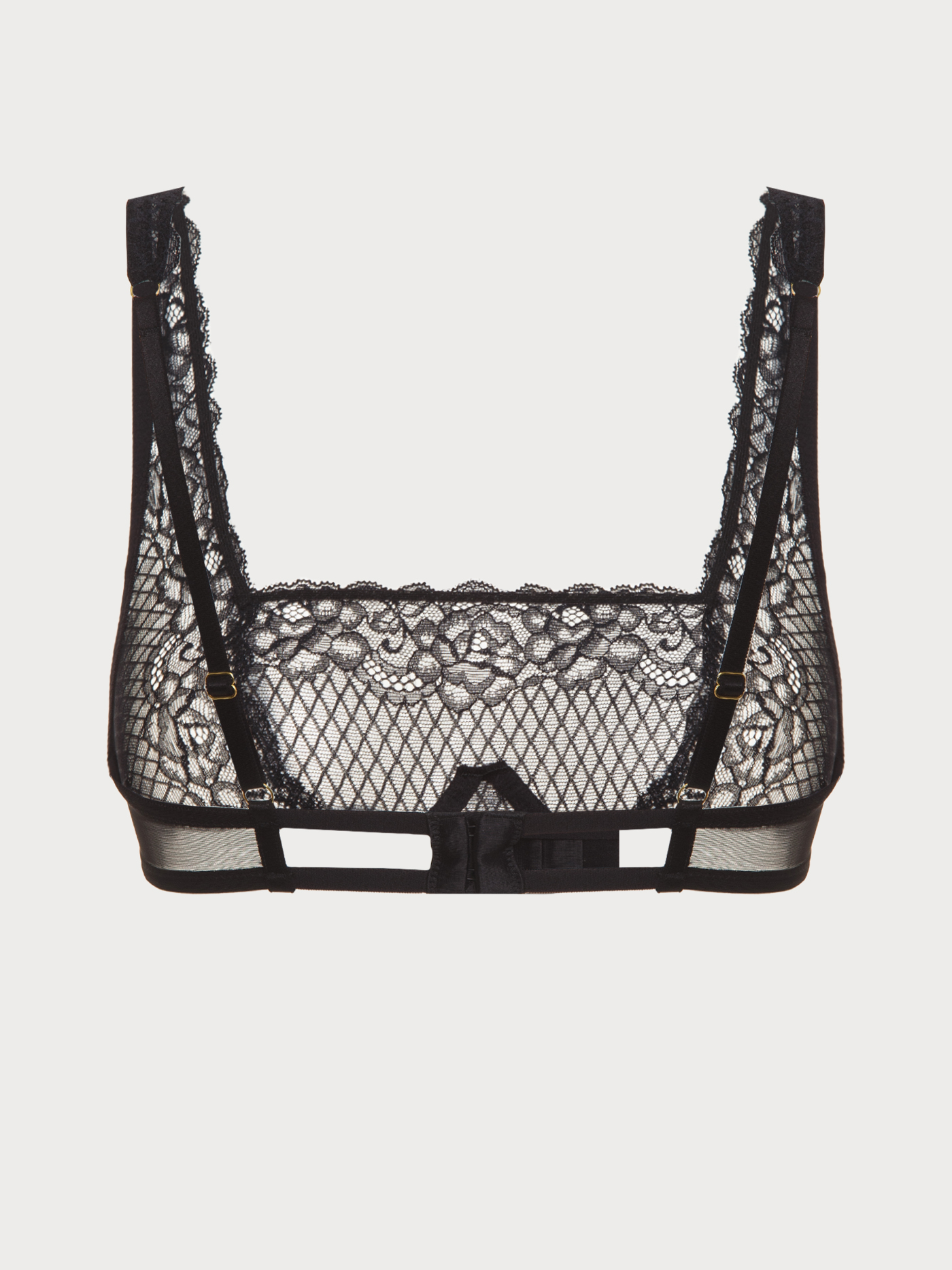 Бюстгальтер мягкий топ Черный 2983F1332 | фото 6