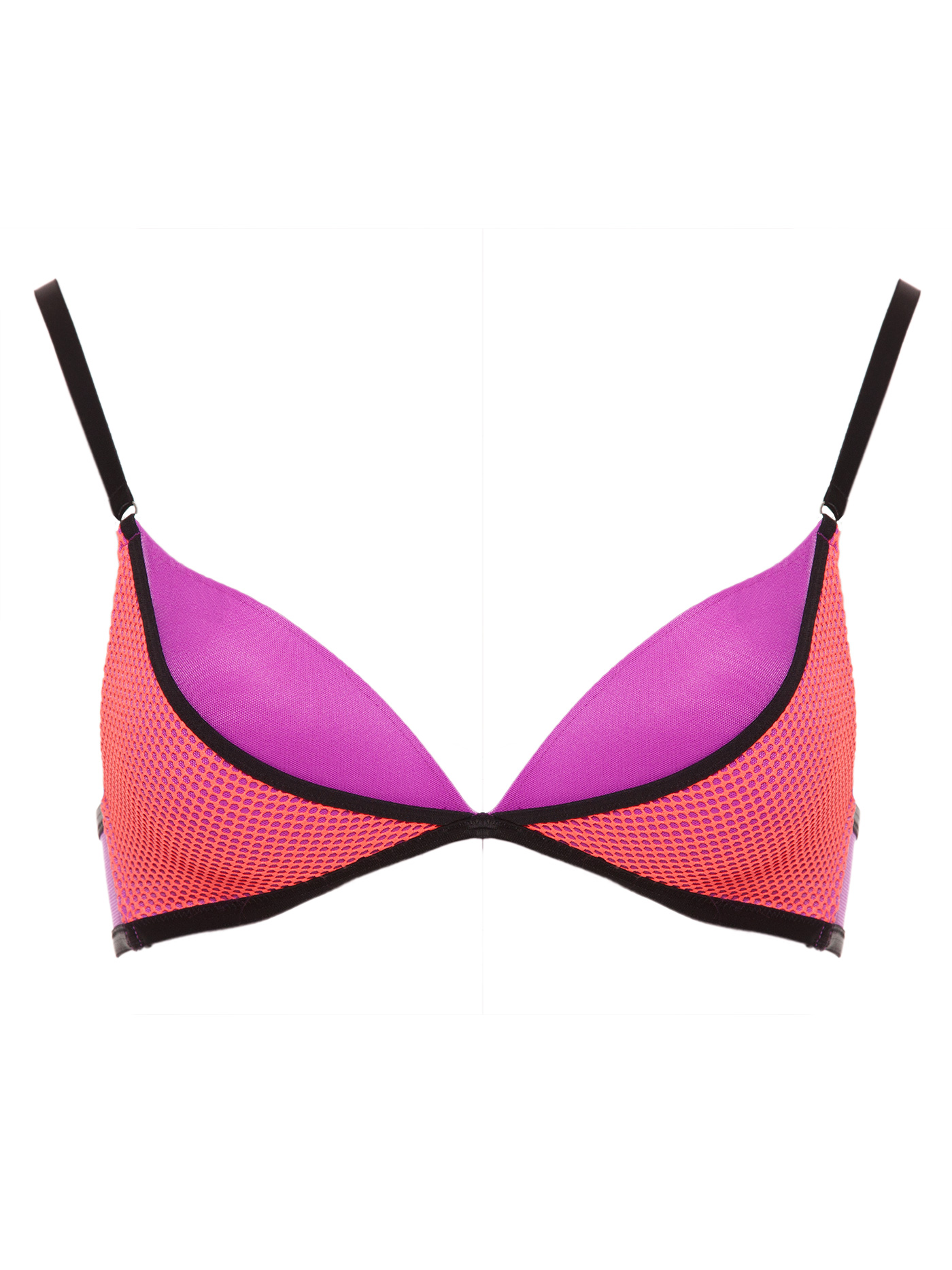 Бюстгальтер треугольник t-shirt Фуксия 2332F1437_1 | фото 3