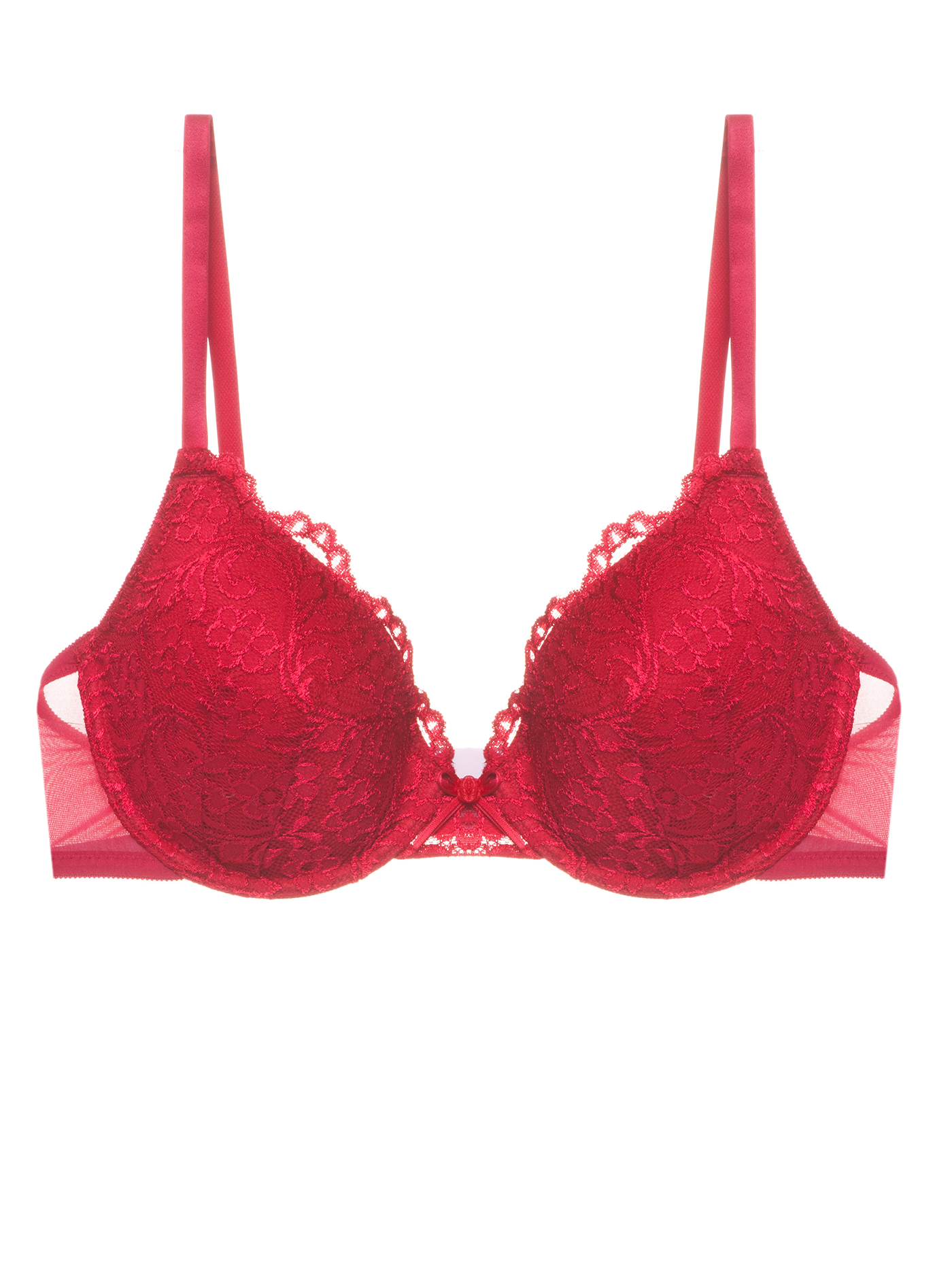 Бюстгальтер t-shirt Брусничный 2406F1446_U | фото 3