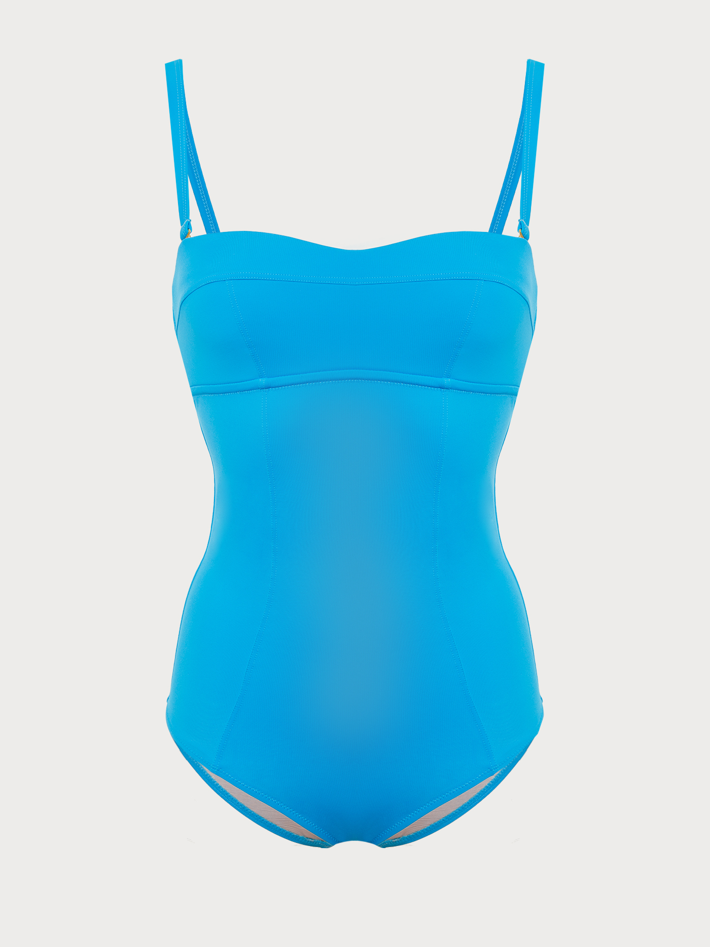 Купальник слитный бандо Бирюзовый 2932S4705_2 | фото 5