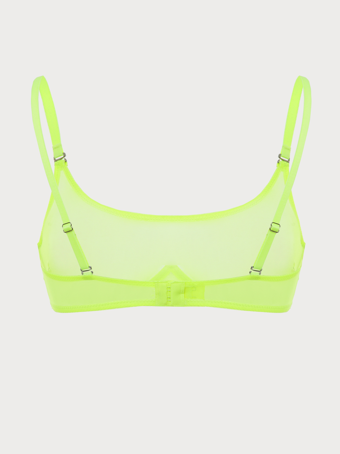 Бюстгальтер мягкий топ Неоновый желтый MR-3 | фото 7