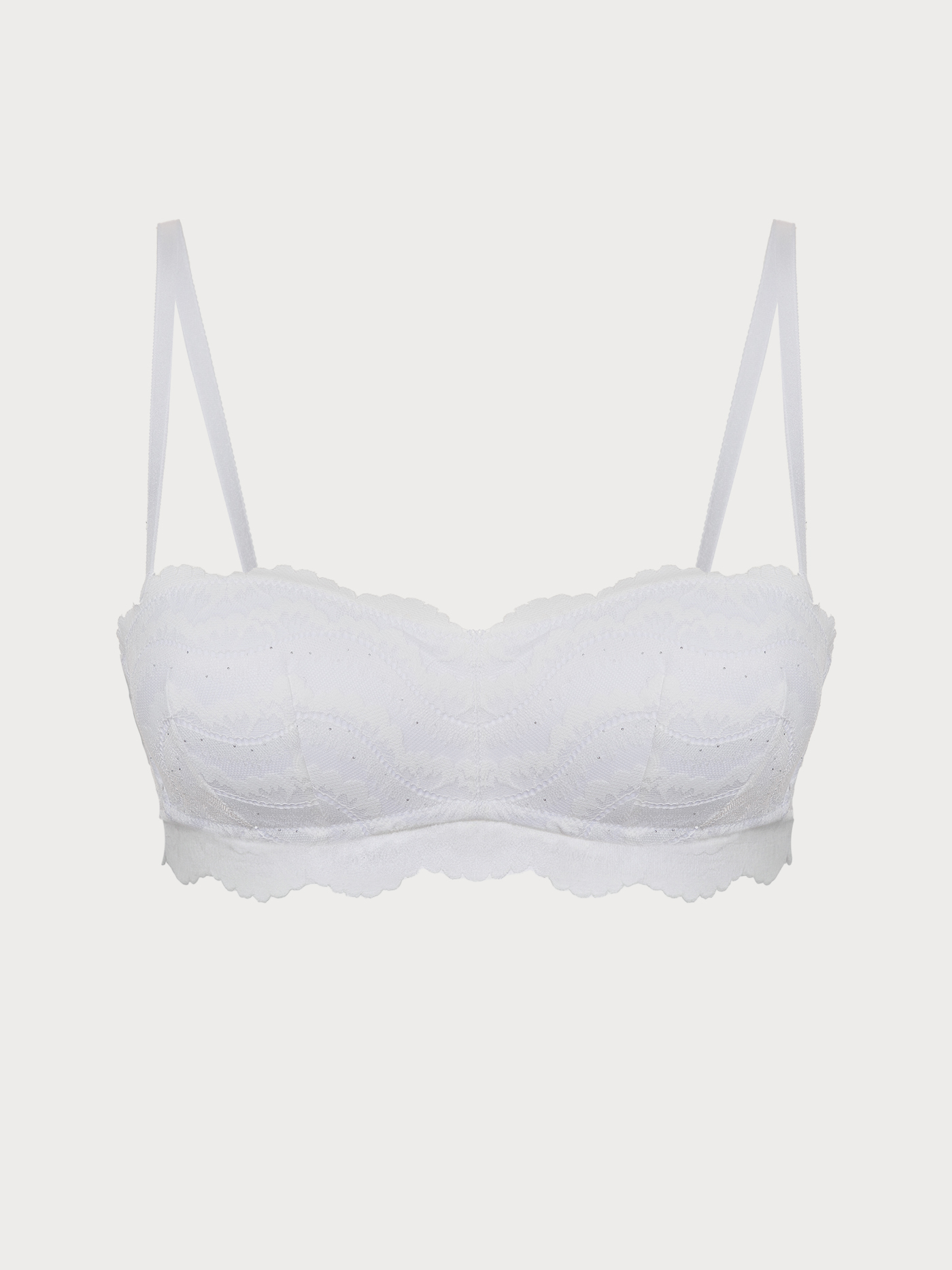 Бюстгальтер бандо t-shirt Белый 3081F1288 | фото 1