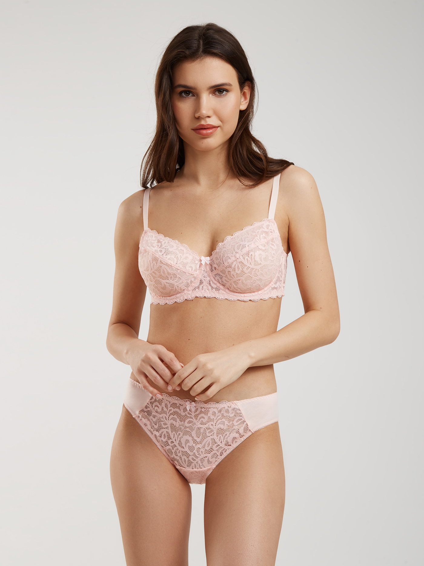 Трусы слип Персиковый 2559F2201_1 | фото 4