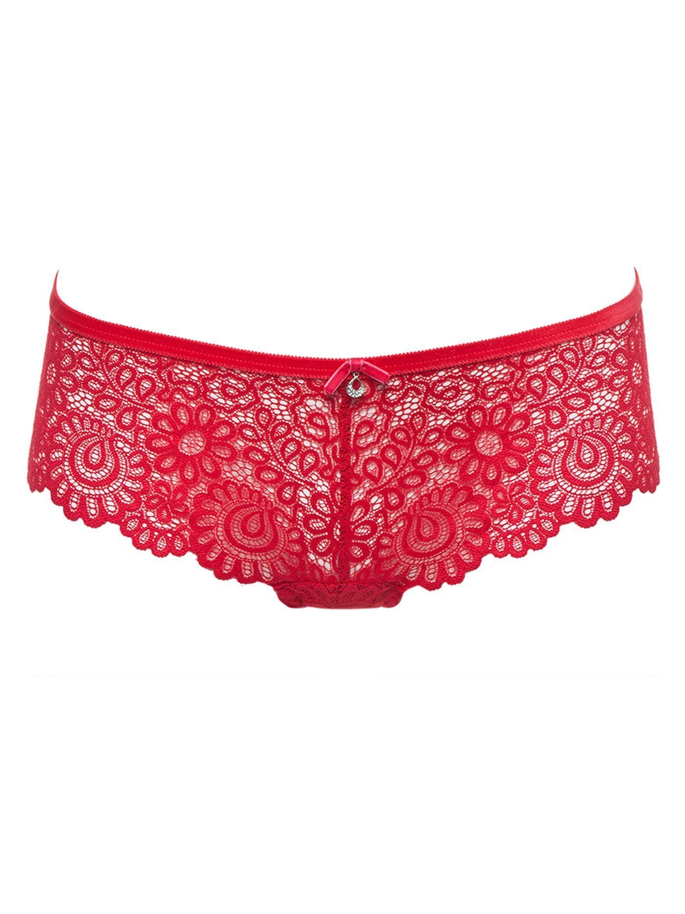 Трусы шорты Насыщенный красный 2009F2300 | фото 3