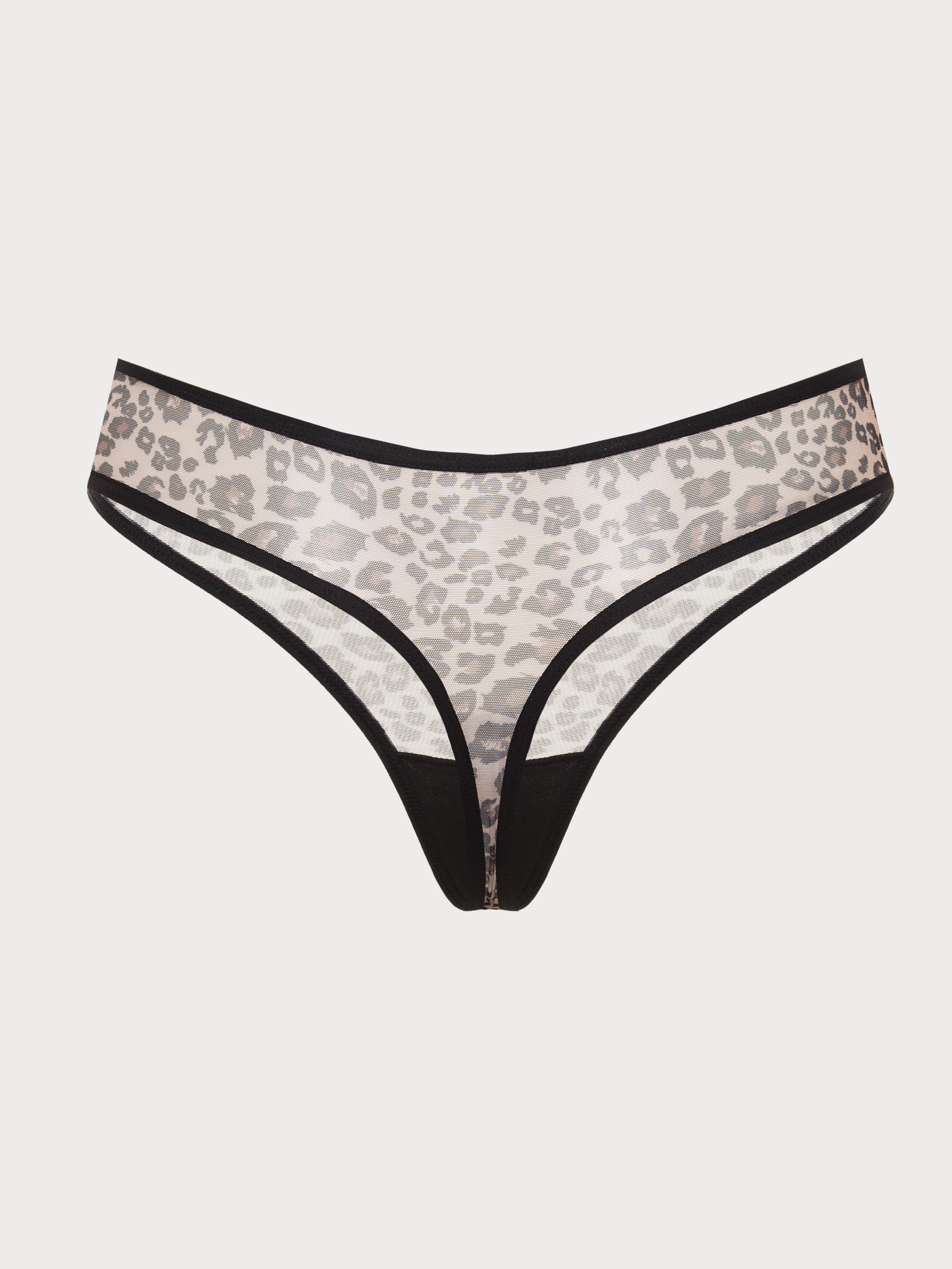Трусы стринг Принт леопард FR-5 | фото 5