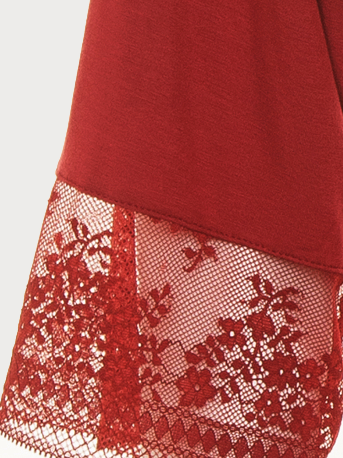 Халат Бордовый 3017F3504 | фото 5