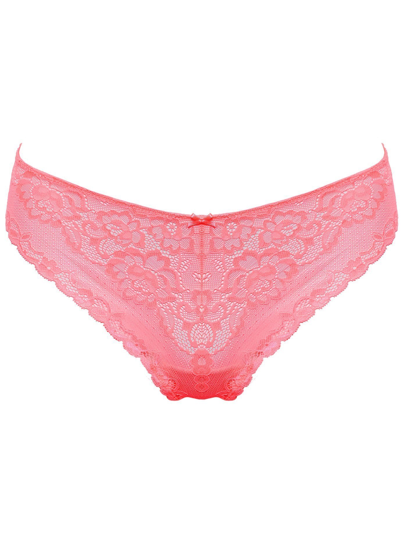 Трусы хипстер Яркий коралловый TV-11712 | фото 3