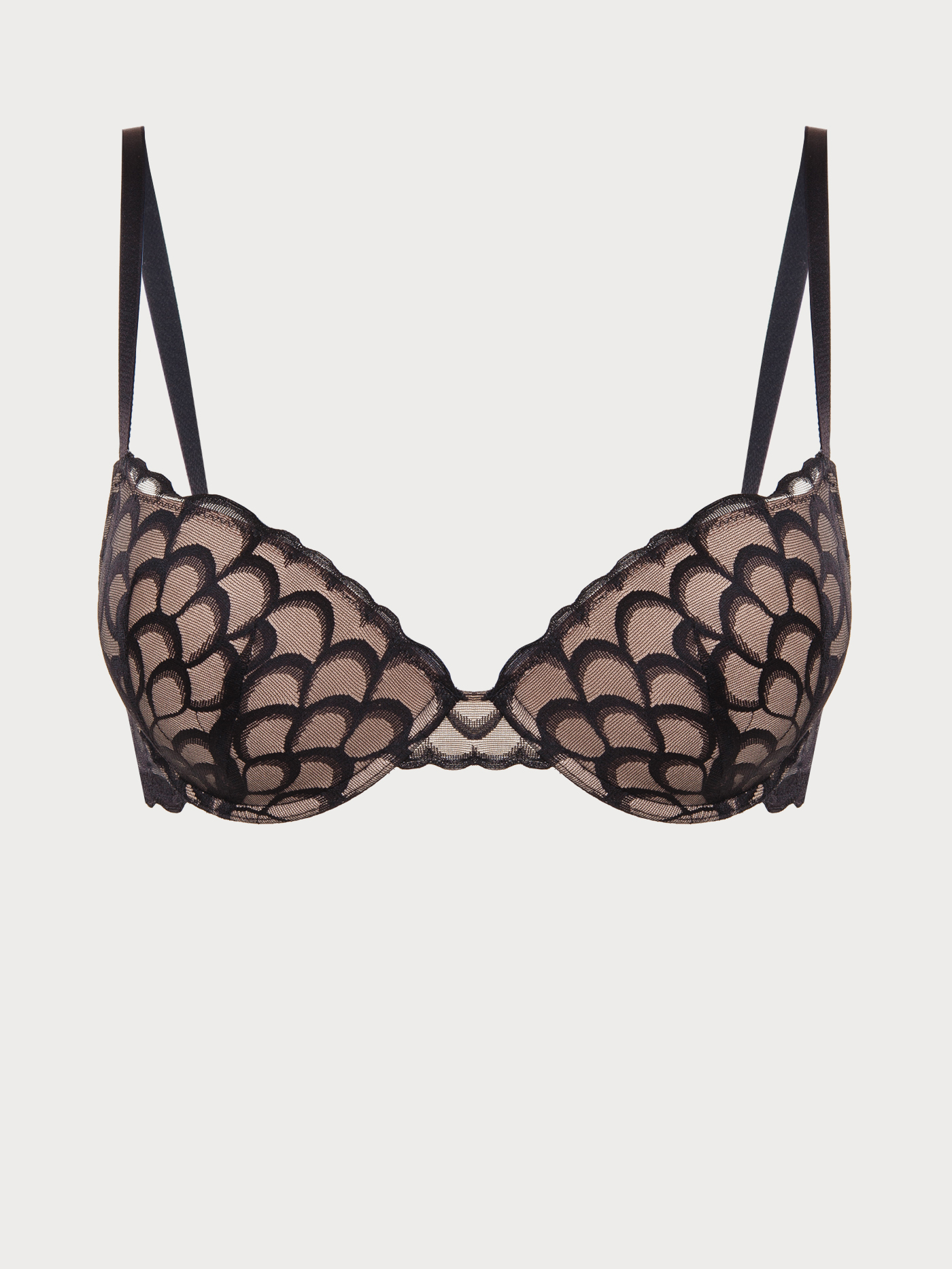 Бюстгальтер push-up Черный 2883F1138 | фото 5