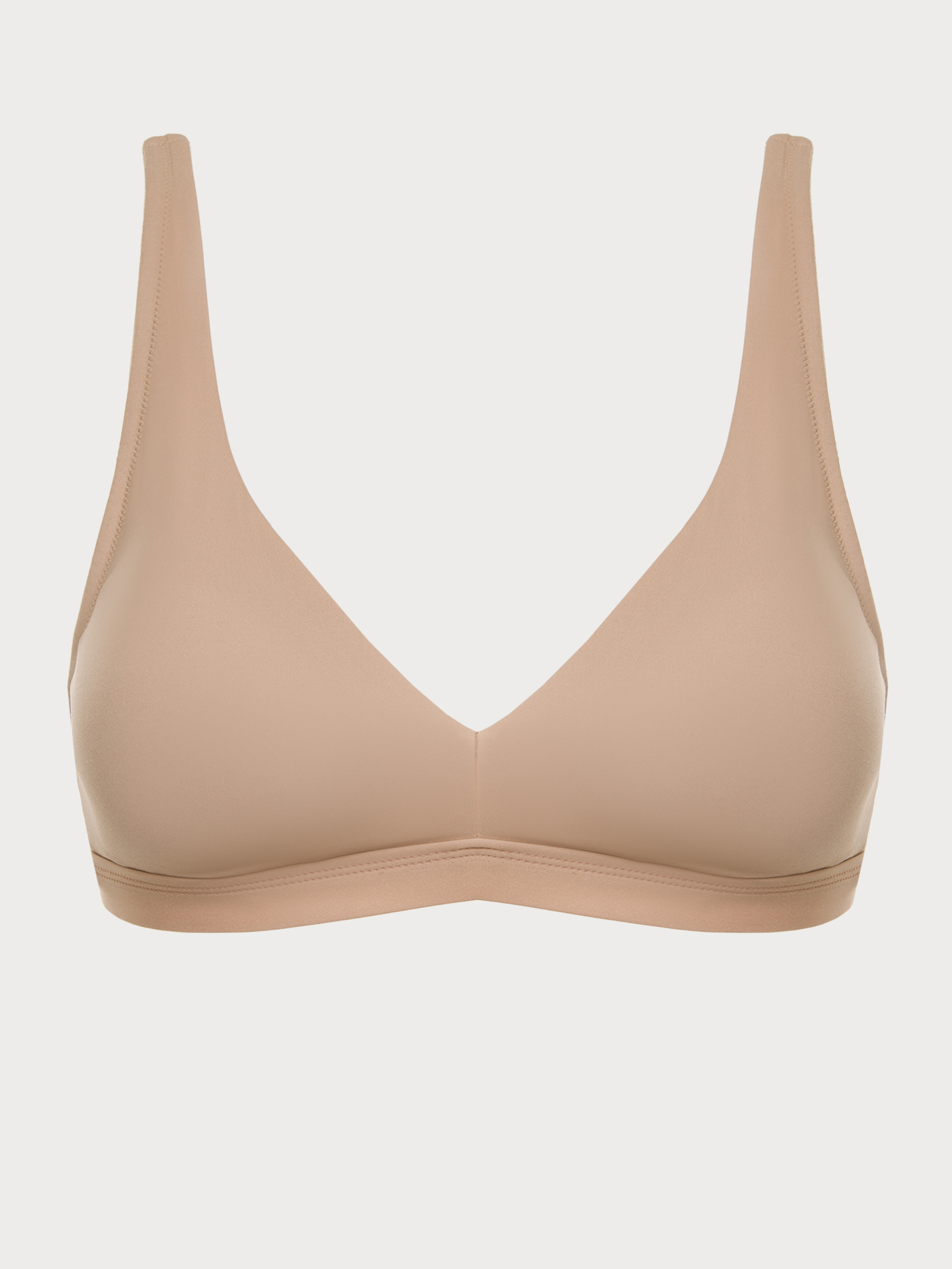 Бюстгальтер мягкий треугольник Бежевый 2613F1421 | фото 5
