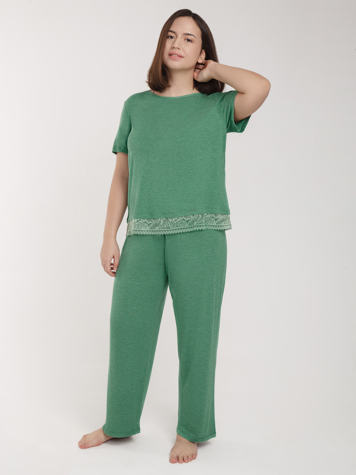 Брюки Оливковый 2855F5004L | фото 1