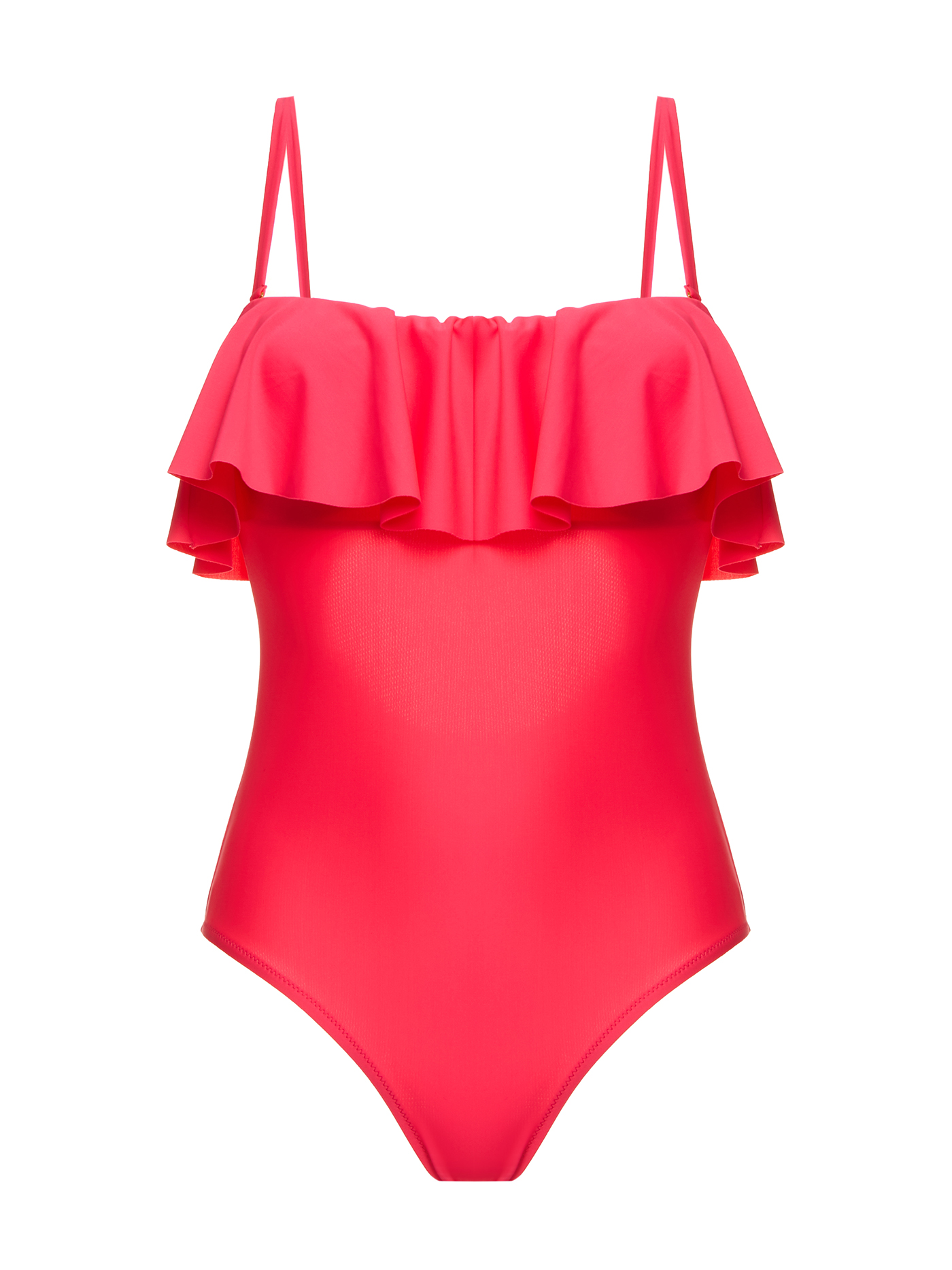 Купальник слитный бандо Коралловый 2525S4715 | фото 1